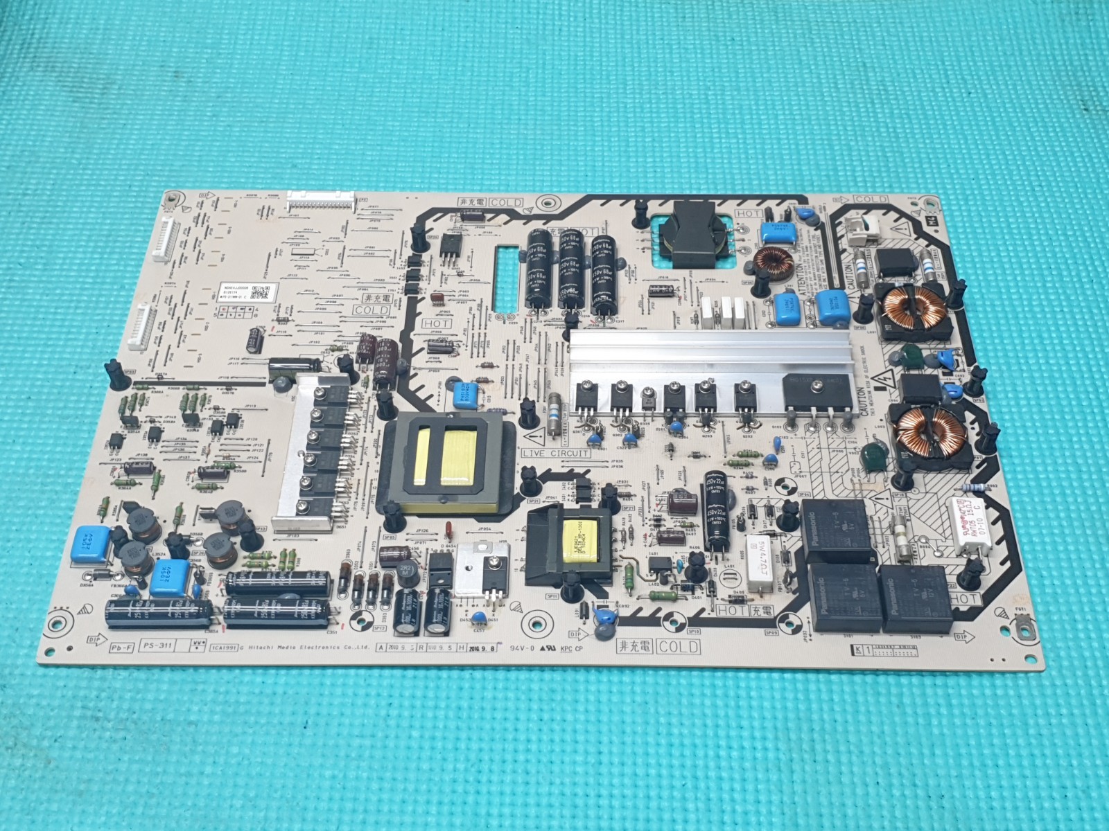 POWER SUPPLY BOARD PANASONIC TX-L42D26BA 42" LED TV N0AE4JJ00006 PS-311WW-01 C