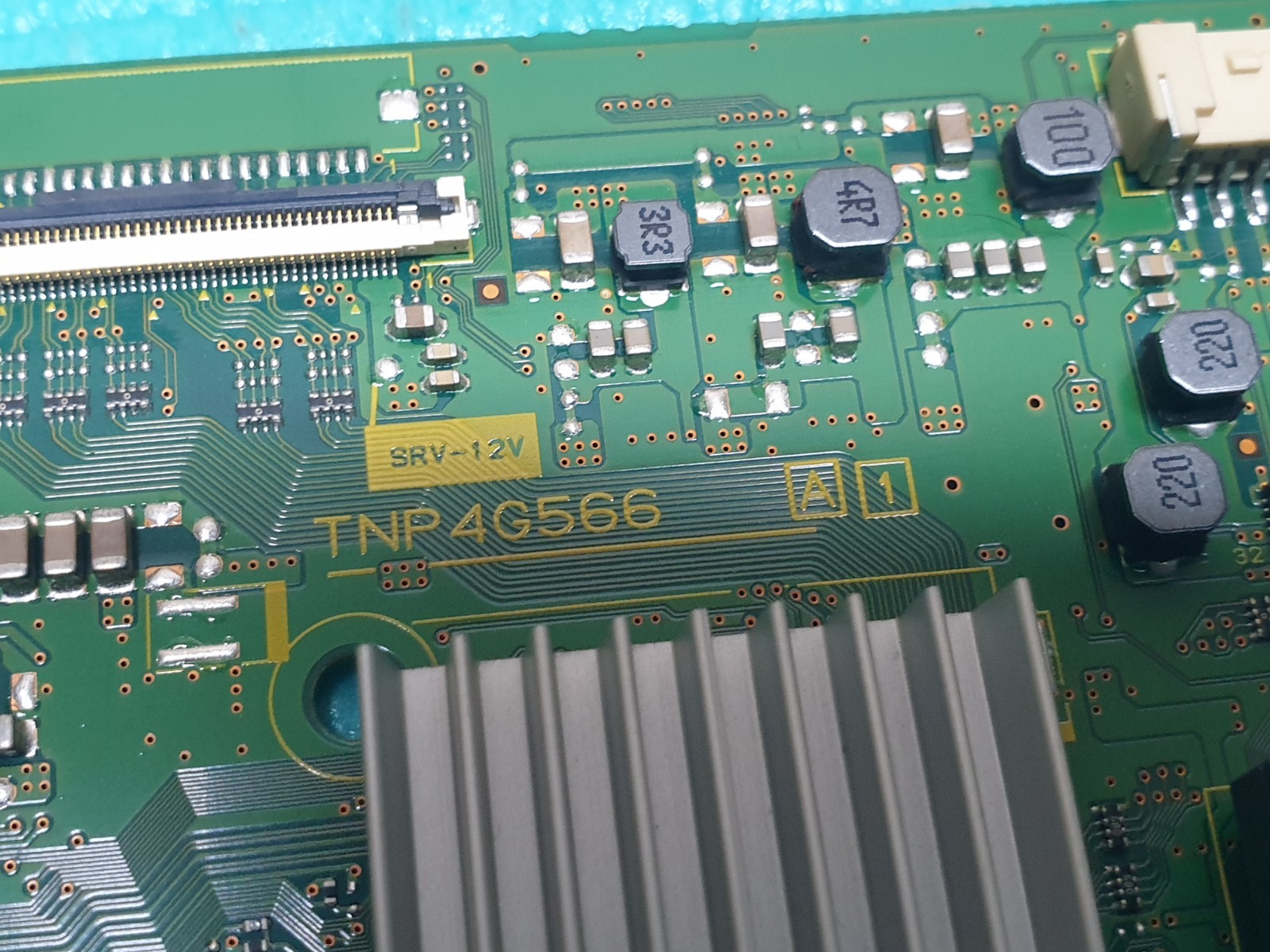 MAIN AV BOARD MB PANASONIC TX-50A400B TV TXN/A1ZXUB TNP4G566 A 1 SCREEN:V500HJ1 - Image 2