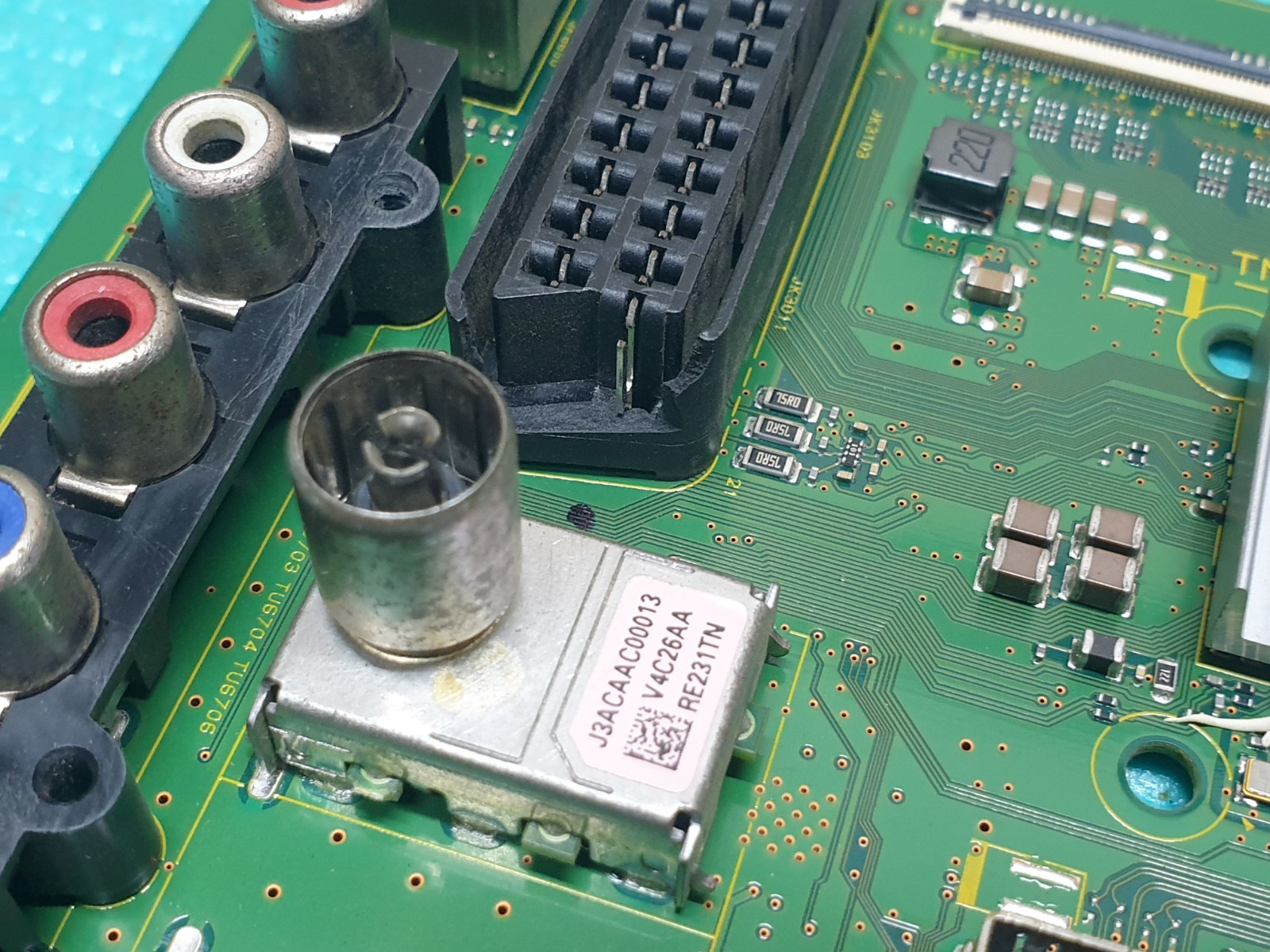 MAIN AV BOARD MB PANASONIC TX-50A400B TV TXN/A1ZXUB TNP4G566 A 1 SCREEN:V500HJ1 - Image 4
