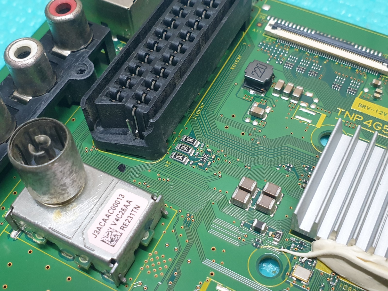 MAIN AV BOARD MB PANASONIC TX-50A400B TV TXN/A1ZXUB TNP4G566 A 1 SCREEN:V500HJ1 - Image 5