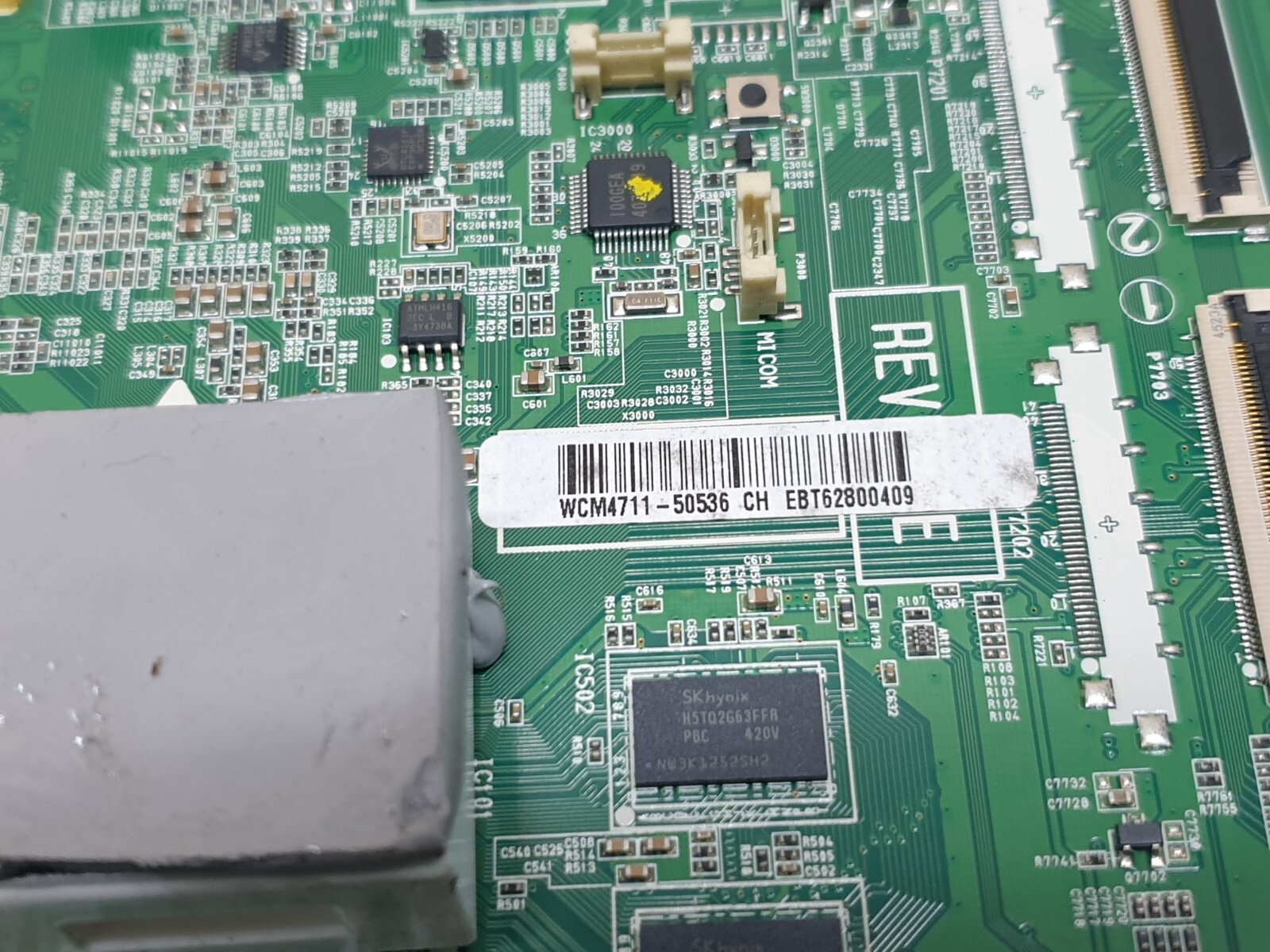 MAIN AV BOARD MB LG 55LB700V LED TV EAX65384003(1.2) EBT62800409 SCREEN:LC550DUH - Image 4
