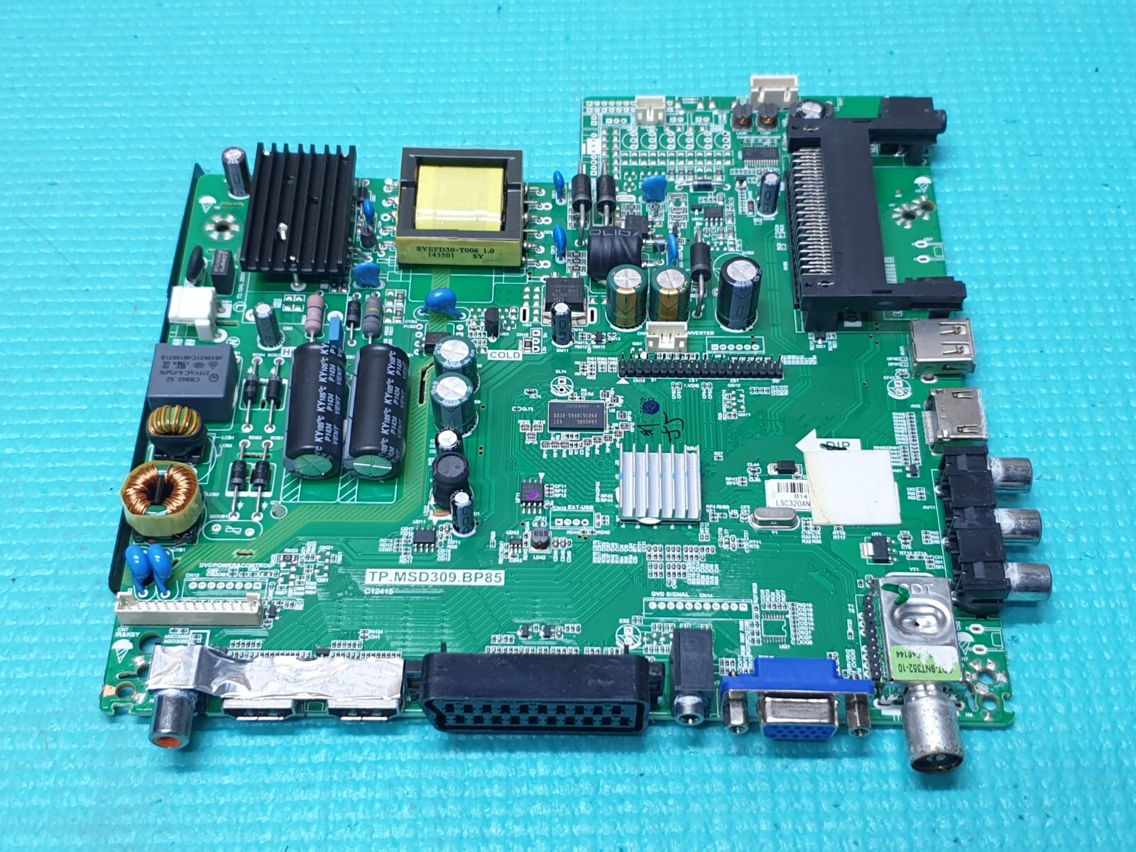 MAIN AV BOARD MB BLAUPUNKT 32/148I 32" LCD TV TP.MSD309.BP89 SCREEN:LSC320AN02