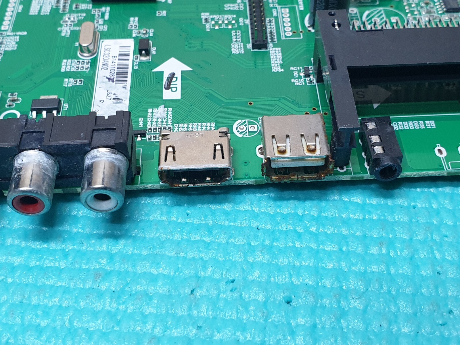 MAIN AV BOARD MB BLAUPUNKT 32/148I 32" LCD TV TP.MSD309.BP89 SCREEN:LSC320AN02 - Image 5