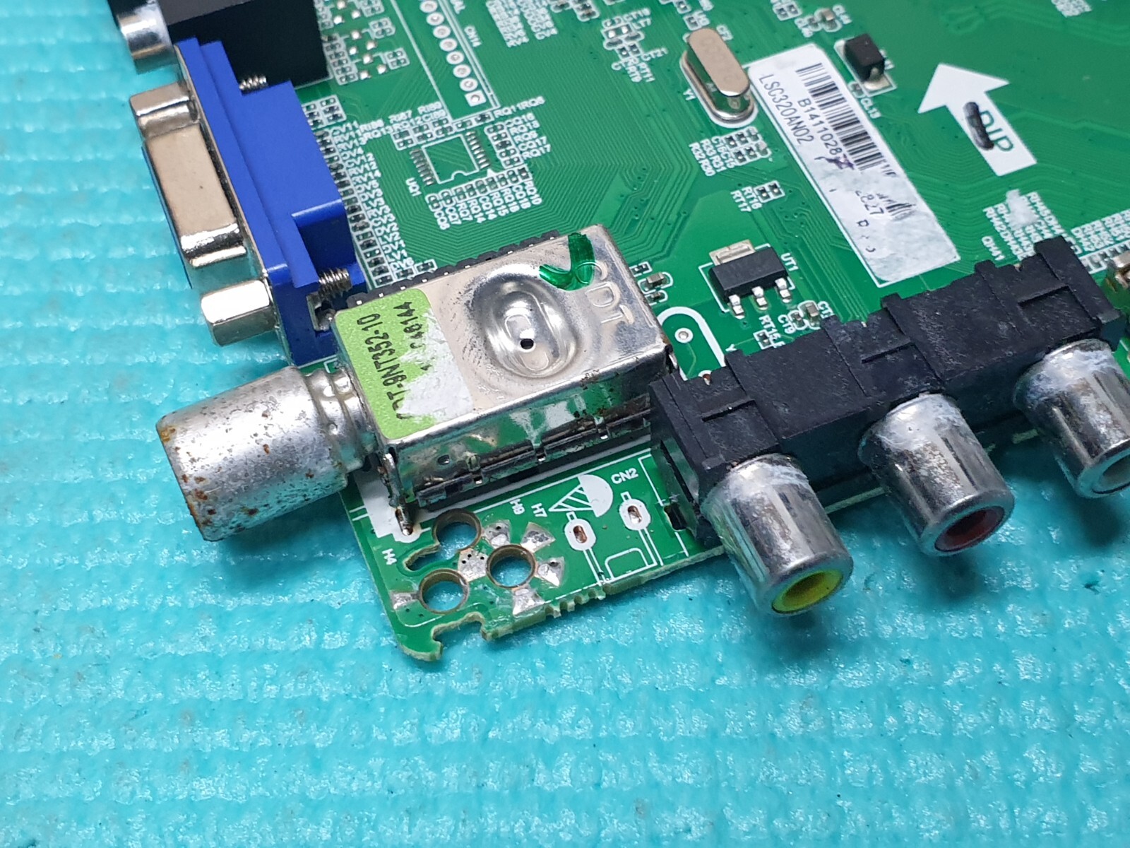 MAIN AV BOARD MB BLAUPUNKT 32/148I 32" LCD TV TP.MSD309.BP89 SCREEN:LSC320AN02 - Image 6