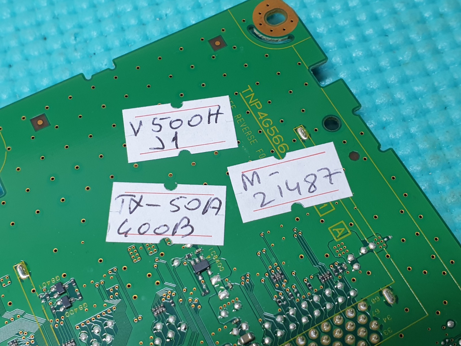 MAIN AV BOARD MB PANASONIC TX-50A400B TV TXN/A1ZXUB TNP4G566 A 1 SCREEN:V500HJ1 - Image 4