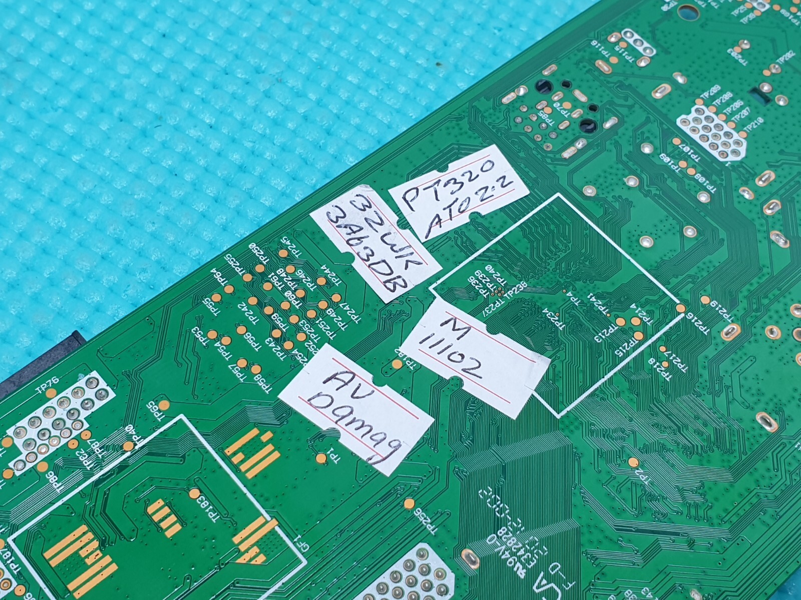MAIN AV BOARD MB TOSHIBA 32WK3A63DB TV VESTEL 17MB211S 23653156 SCREEN:PT320AT02 - Image 6