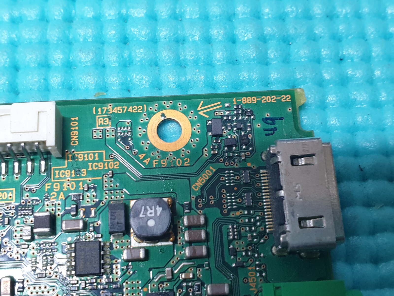 MAIN BOARD MB SONY KDL-55W829B 55" TV 1-889-202-22 A1999744B SCREEN:T550HVF05 - Image 2