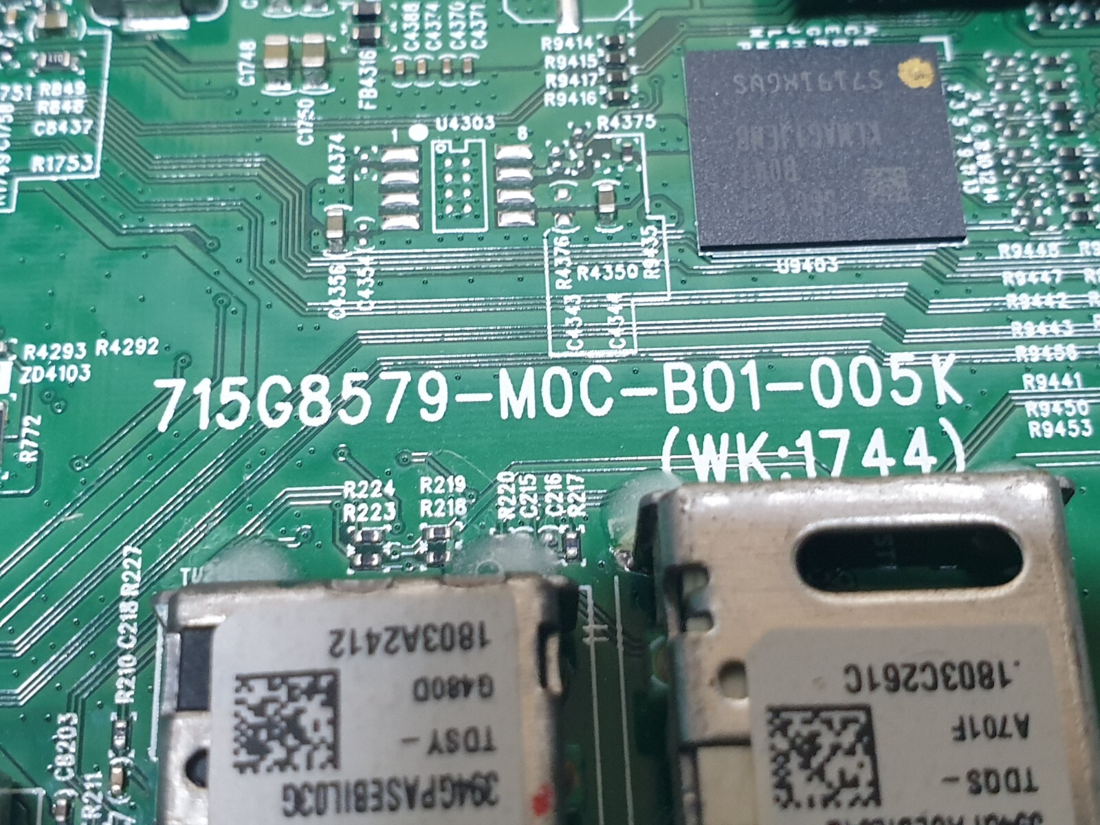 MAIN BOARD MB PHILIPS 43PUS7303/12 LED TV 715G8579-MOC-B01-005K SCREEN:T430QVN03 - Image 2