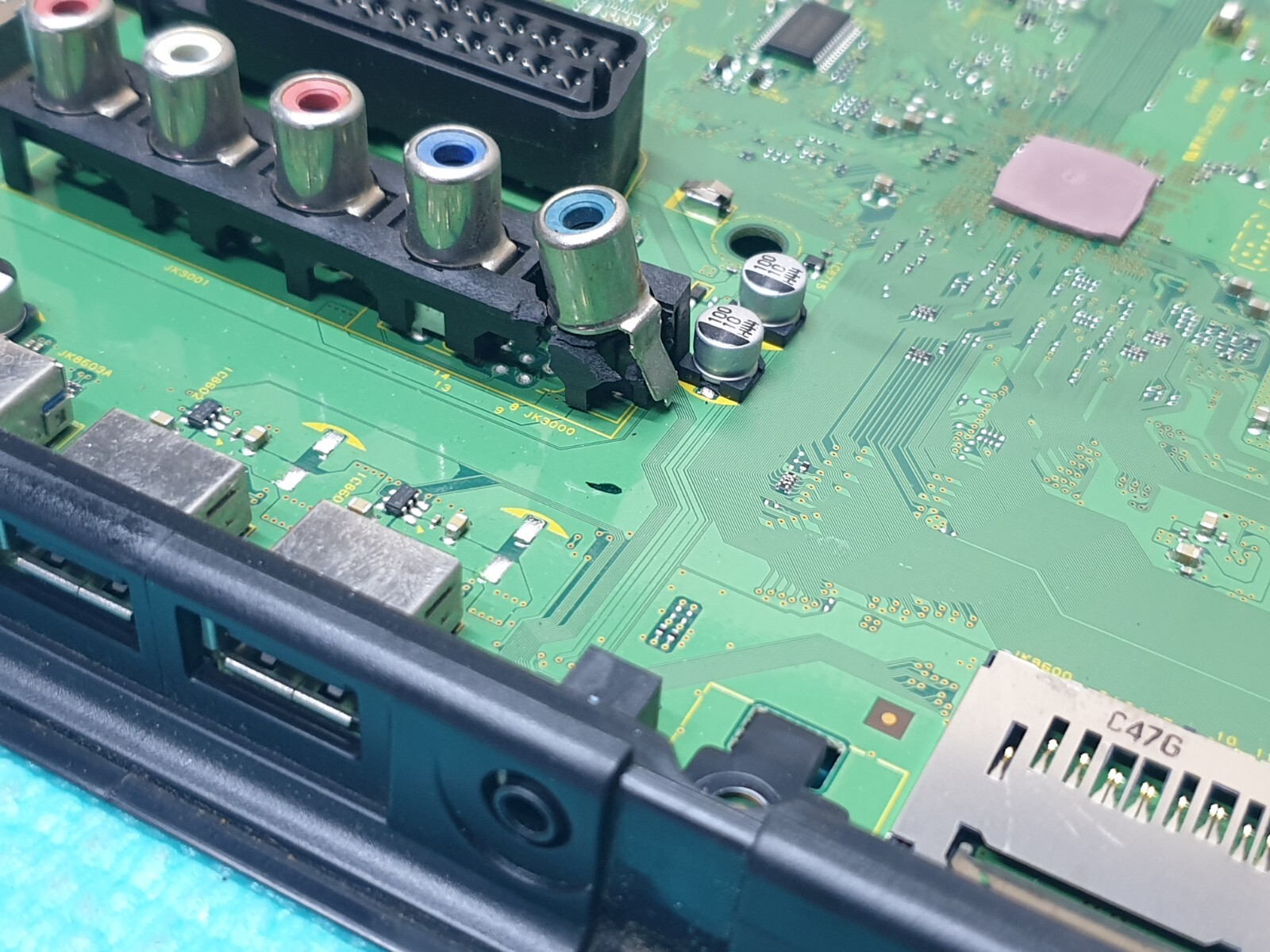 MAIN BOARD MB PANASONIC TX-42AS740B TV TXN/A1CGVB TNPH1077 1 A SCREEN:LC420DUF - Image 5