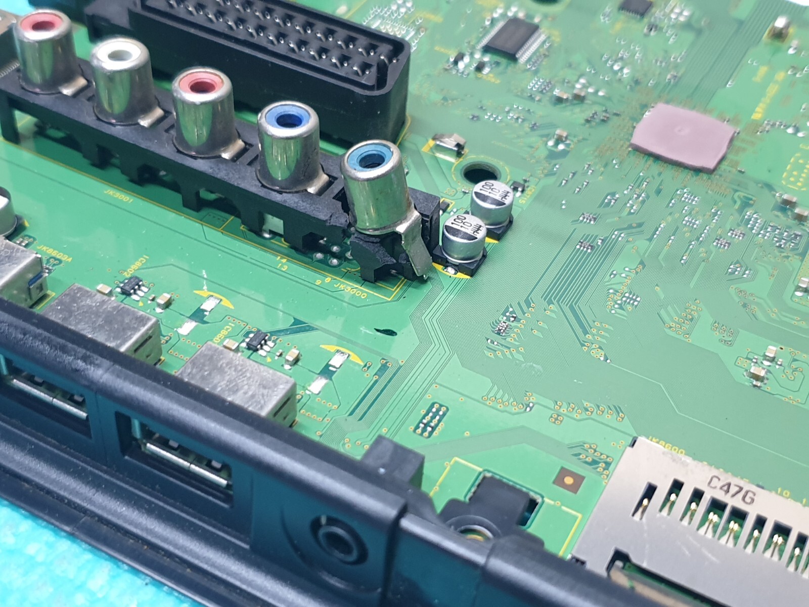 MAIN BOARD MB PANASONIC TX-42AS740B TV TXN/A1CGVB TNPH1077 1 A SCREEN:LC420DUF - Image 6