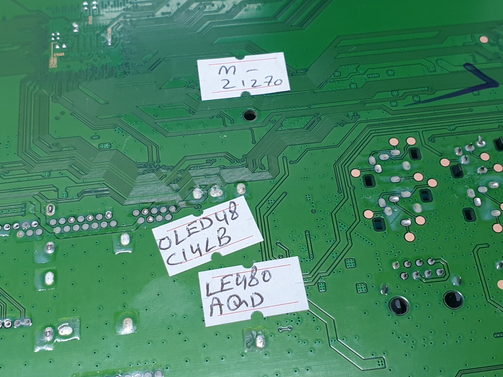 MAIN BOARD MB LG OLED48C14LB 48" TV EAX69532304(1.0) EBT66642202 SCREEN:LE480AQD - Image 4