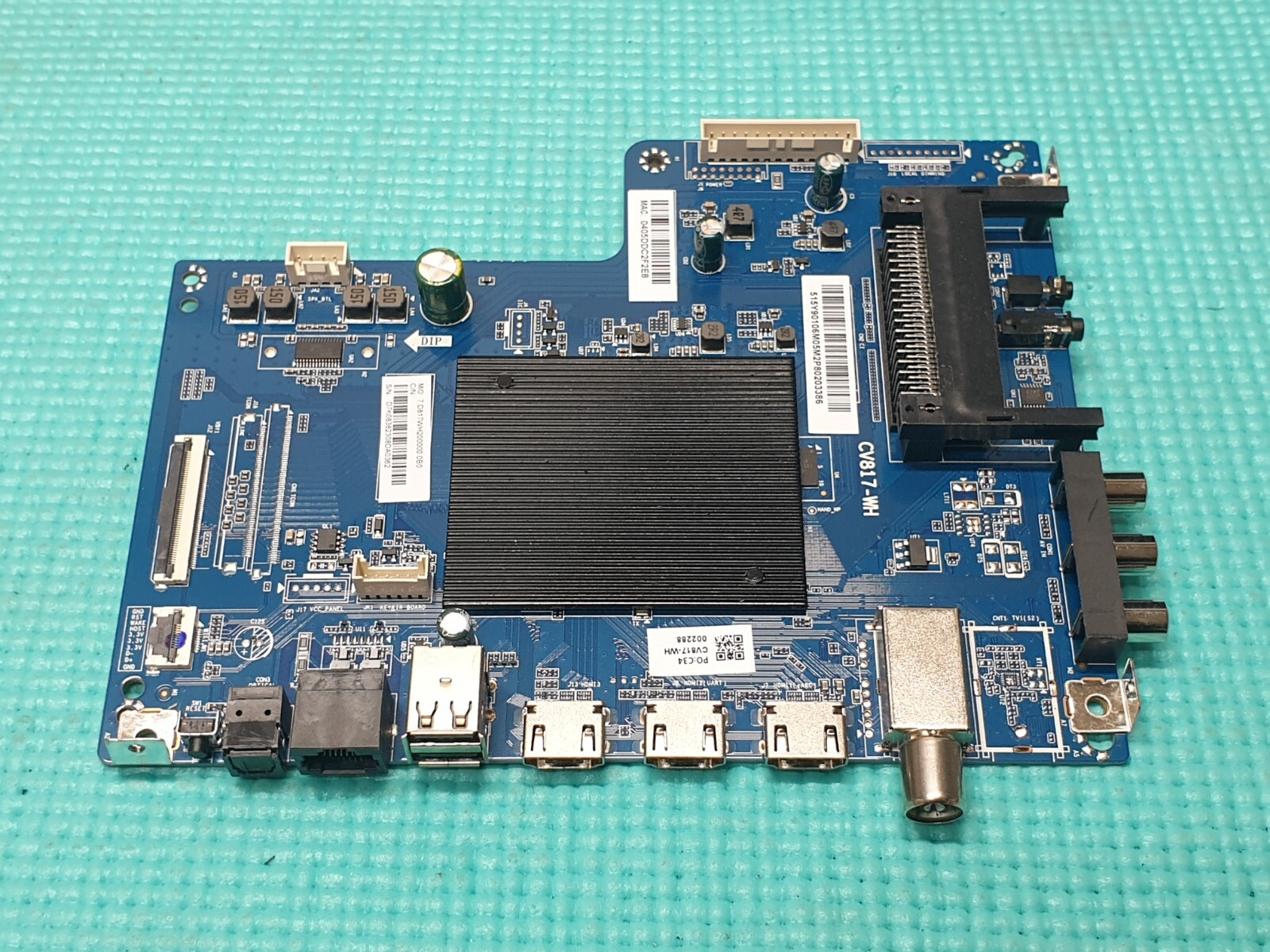 MAIN AV BOARD MB POLAROID P55UR1953U 55" LED TV CV817-WH SCREEN:ST5491D18-2