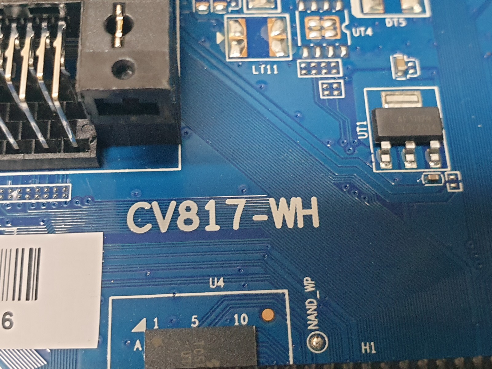 MAIN AV BOARD MB POLAROID P55UR1953U 55" LED TV CV817-WH SCREEN:ST5491D18-2 - Image 2