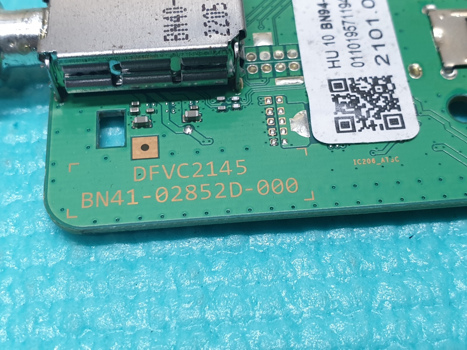 MAIN AV BOARD MB SAMSUNG UE65AU7100K TV BN41-02852D BN94-00051X SCREEN:ST6451D02 - Image 2