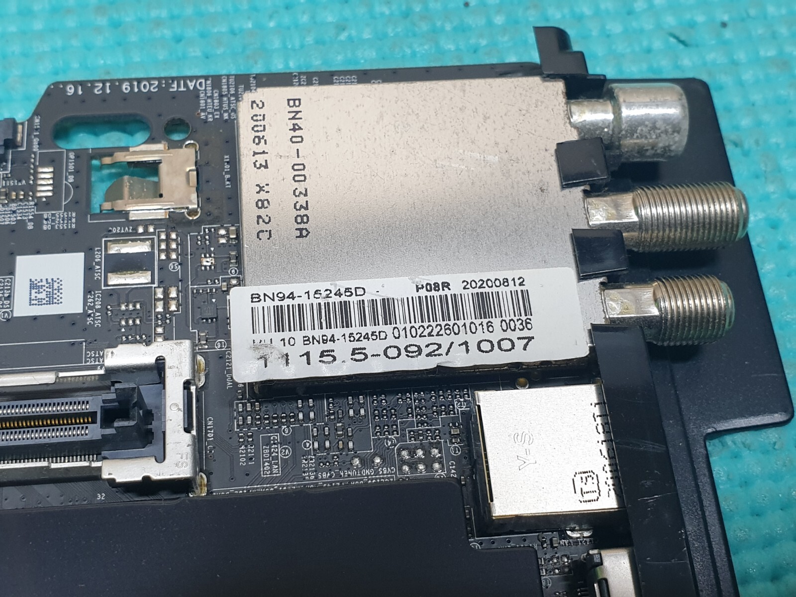 MAIN BOARD MB SAMSUNG QE75Q80TATXXU TV BN40-00338A BN94-15245D SCREEN:LSF750ZF04 - Image 2