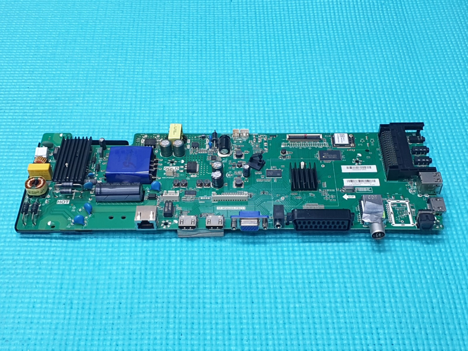 MAIN BOARD MB SHARP LC-40FG2241KF 40" LED TV TP.MS6486.PB711 SCREEN:LSC400HN02