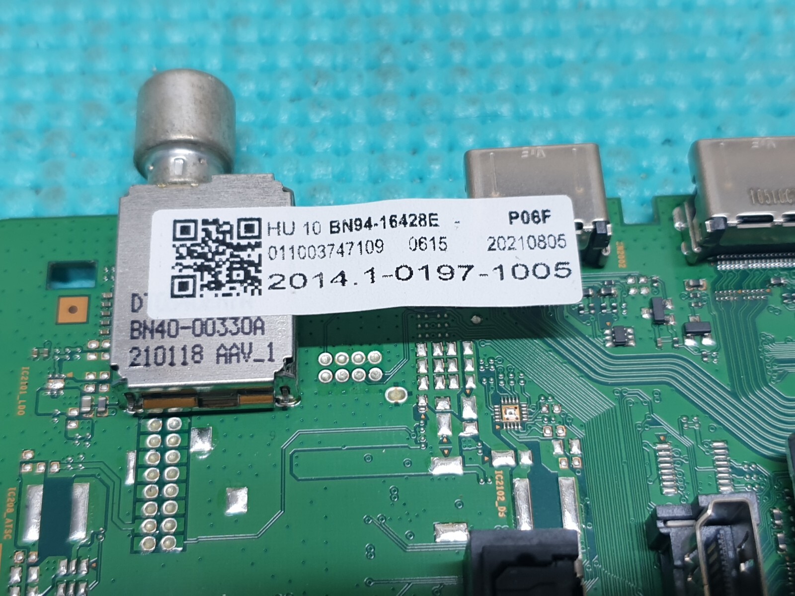 MAIN AV BOARD SAMSUNG UE65TU8300K TV BN41-02756C BN94-16428E SCREEN:LSF650FN04 - Image 3