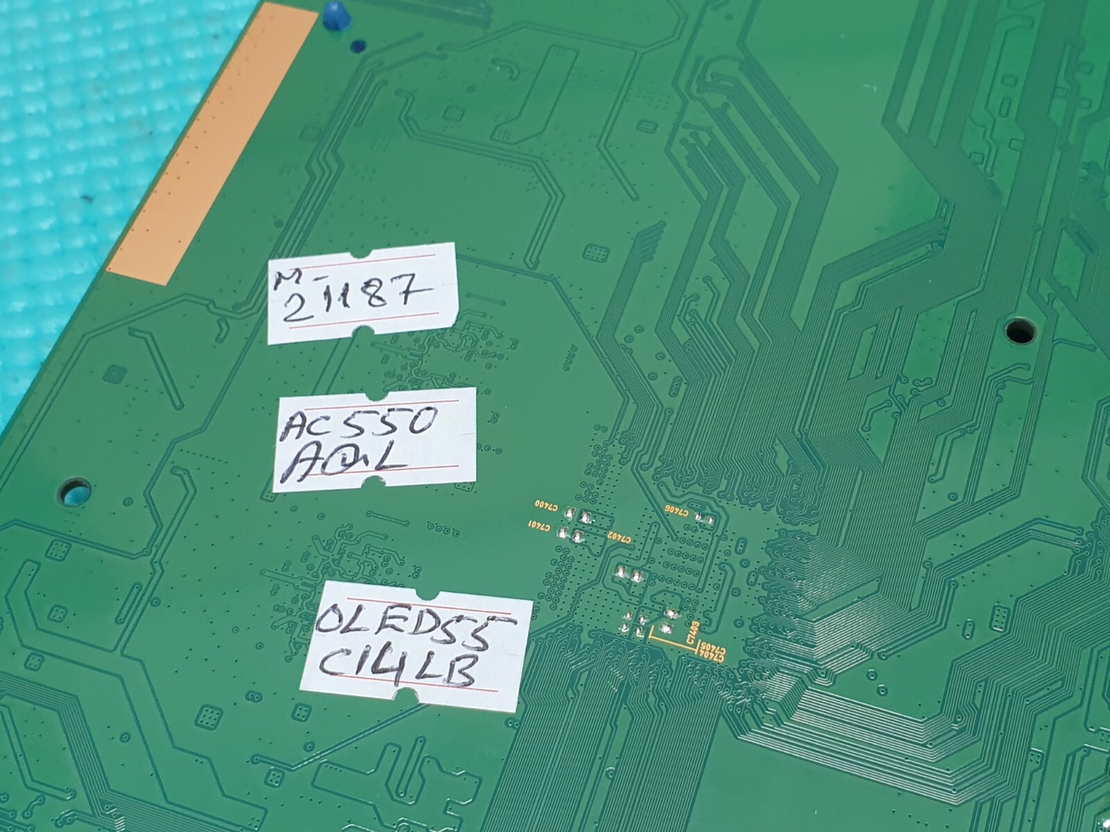 MAIN BOARD MB LG OLED55C14LB 55" TV EAX69775701(1.1) EBT66645402 SCREEN:AC550AQL - Image 4