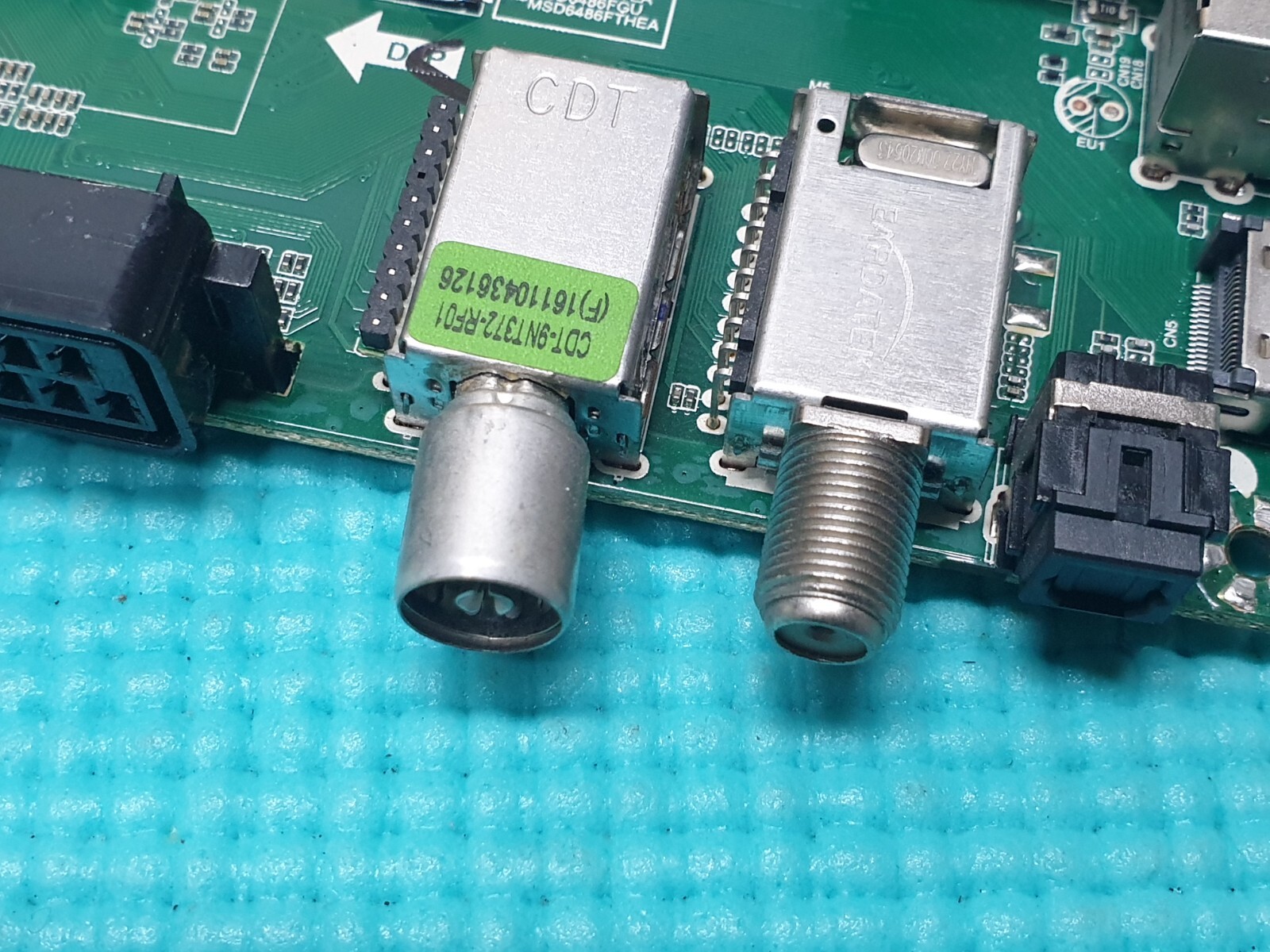 MAIN AV BOARD SHARP LC-40CFG6352K 40" LED TV TP.MS6486.PB711 SCREEN:LSC400HN02 - Image 4