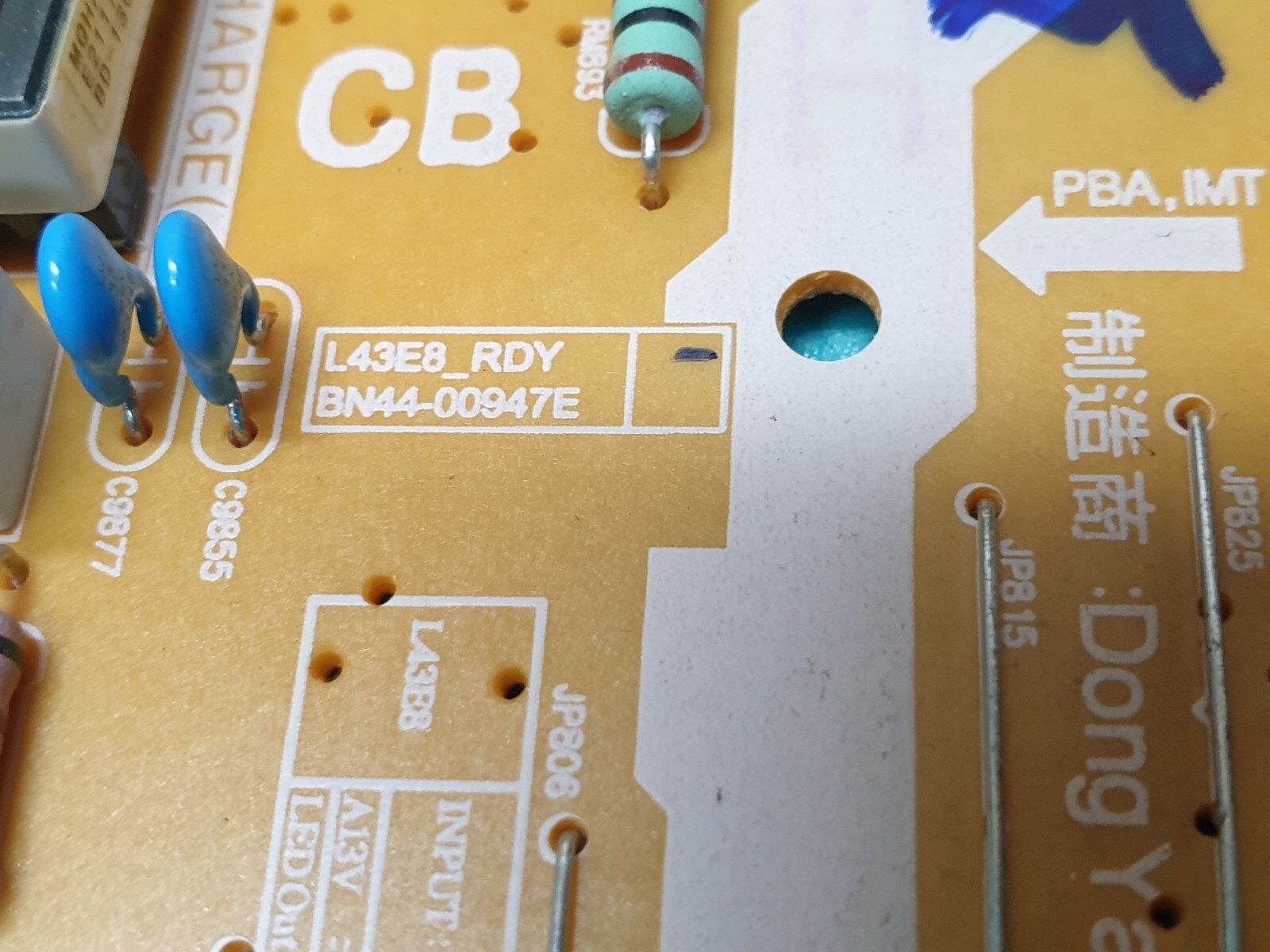 POWER SUPPLY BOARD PSU SAMSUNG QE43Q60RAT 43" QLED TV L43E8_RDY BN44-00947E - Image 3