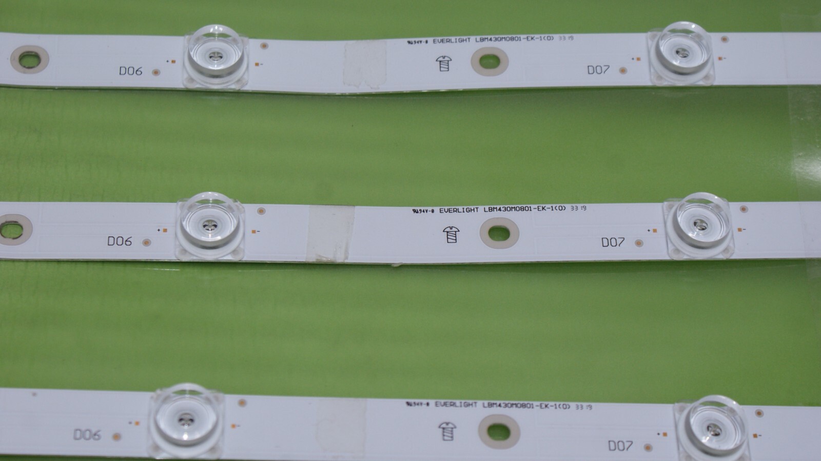 FULL LED BACKLIGHT STRIP SET FOR PHILIPS 43PUS7301/12 TV LBM430M0801-EK-1(0) - Image 3