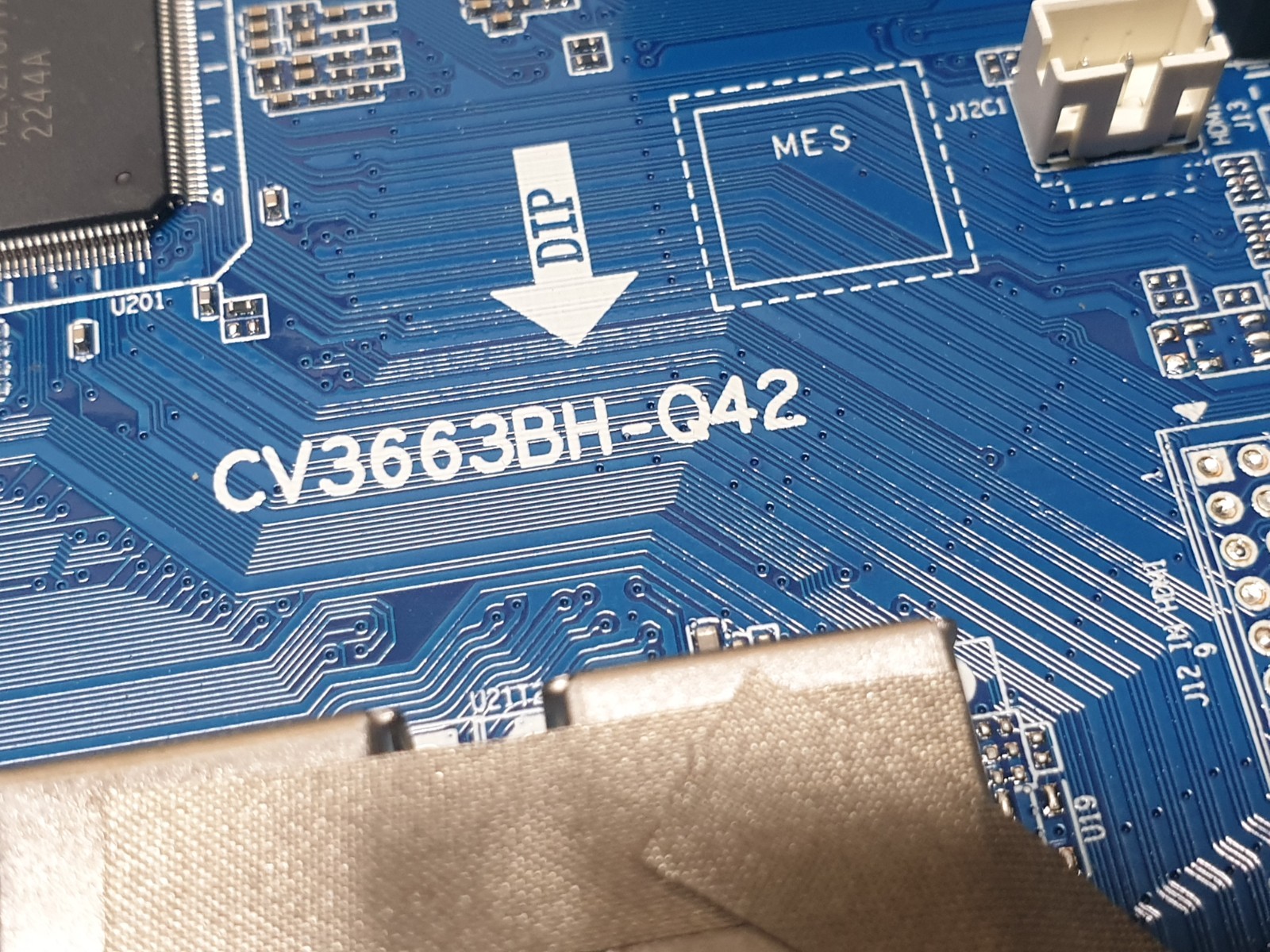 MAIN AV BOARD MB CELLO C3220F SNCB63 22 32" LED TV CV3663BH-Q42 SCREEN:PT320AT02 - Image 2
