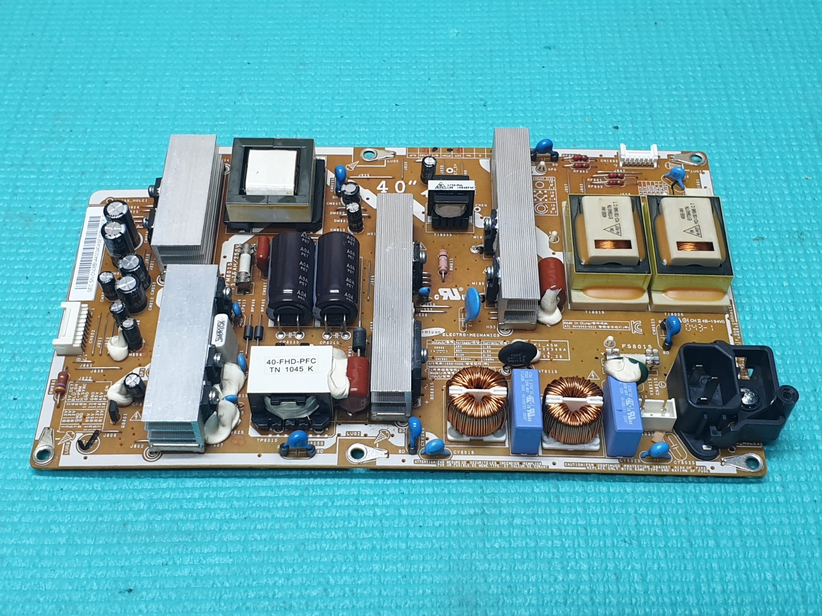 POWER SUPPLY PSU SAMSUNG LE40C750R2K 32" LCD TV L40F1_ASM BN44-00340A REV 1.4