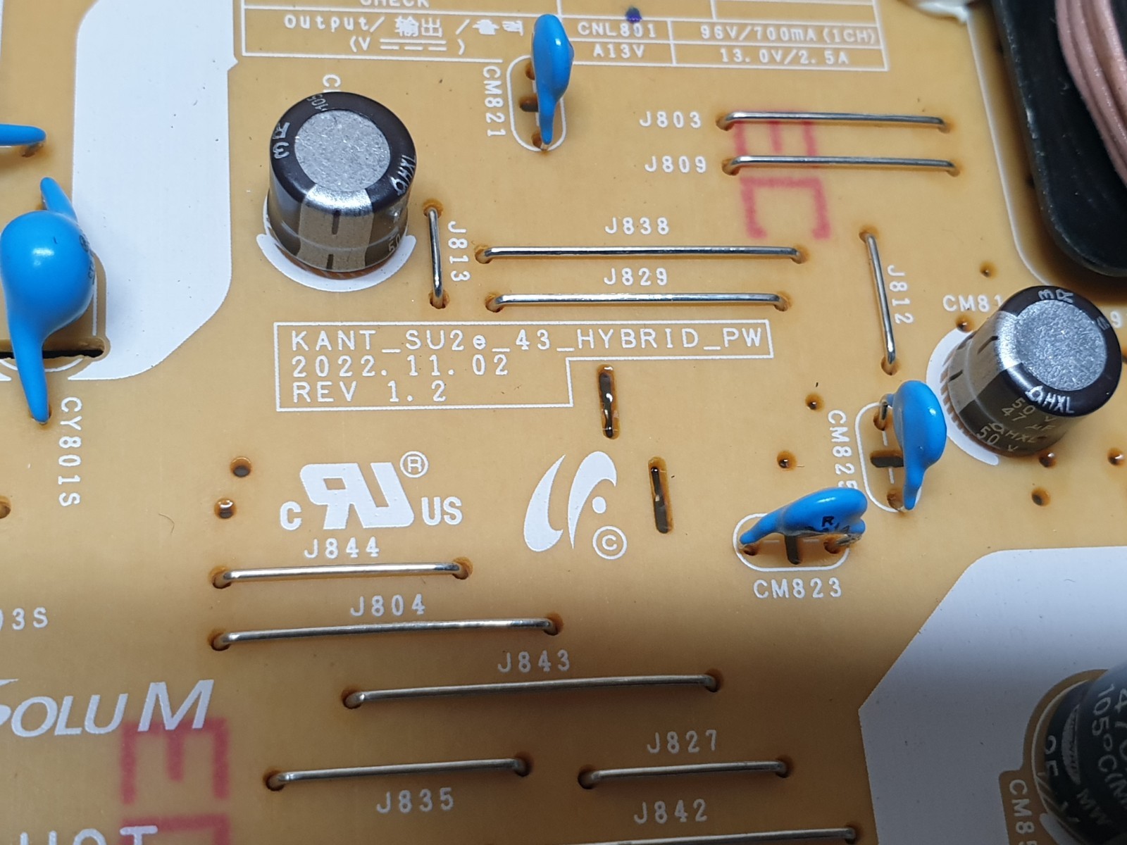 POWER SUPPLY PSU SAMSUNG UE43CU7100K 43" LED TV BA43FA130 KANT_SU2E_43_HYBRID_PW - Image 2