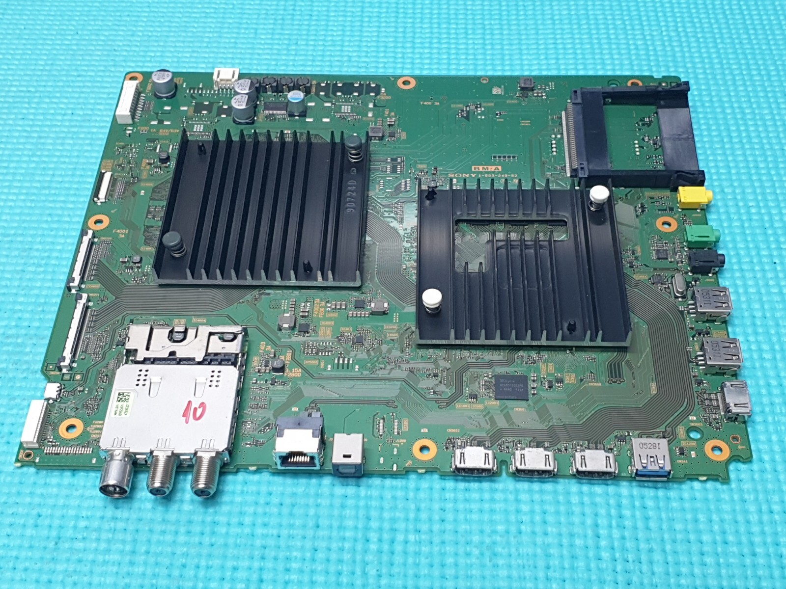 MAIN BOARD MB FOR SONY KD-65XF9005 TV 1-983-249-52 YA03101AA SCREEN:LSY650FF01