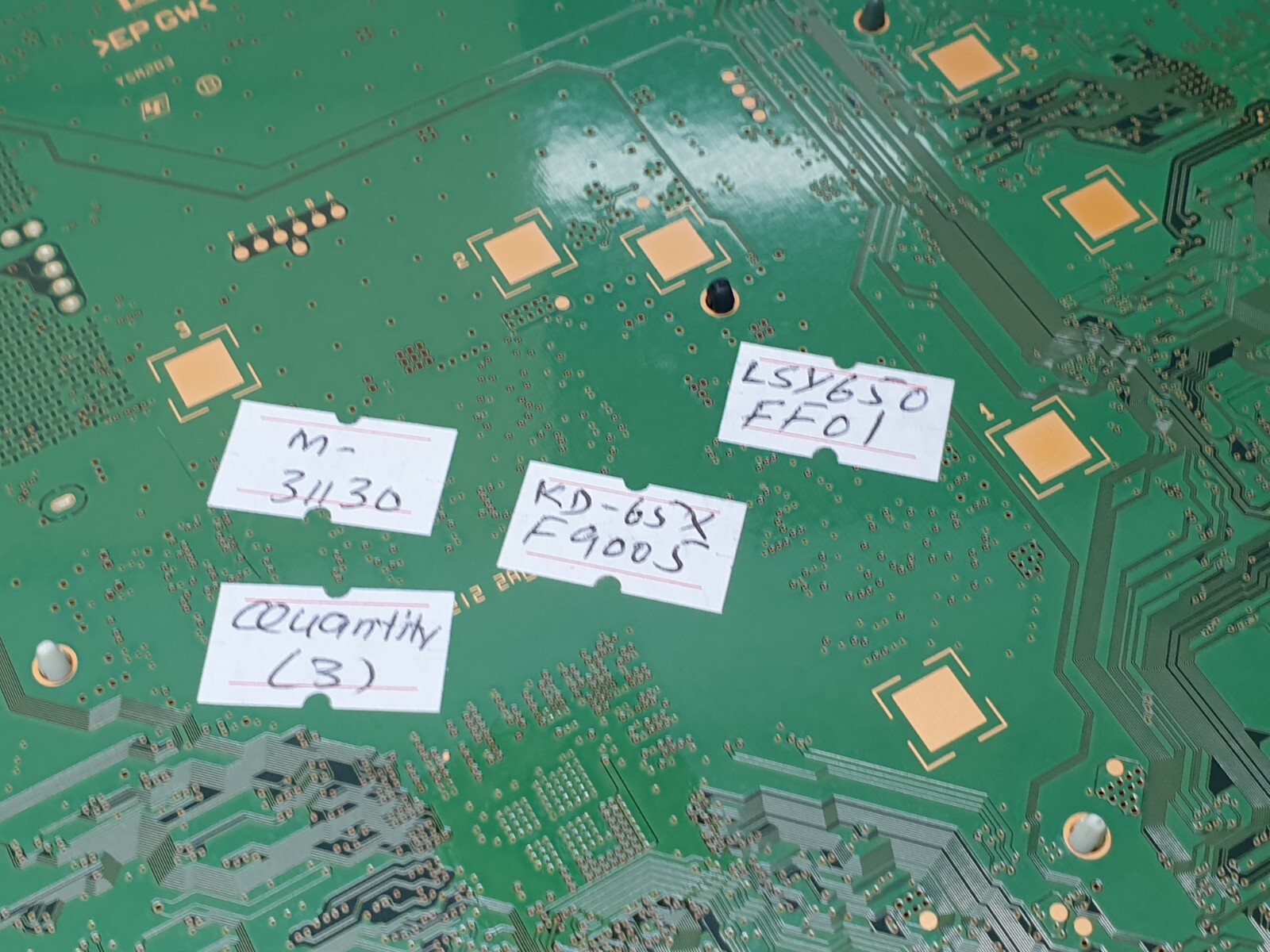 MAIN BOARD MB FOR SONY KD-65XF9005 TV 1-983-249-52 YA03101AA SCREEN:LSY650FF01 - Image 4