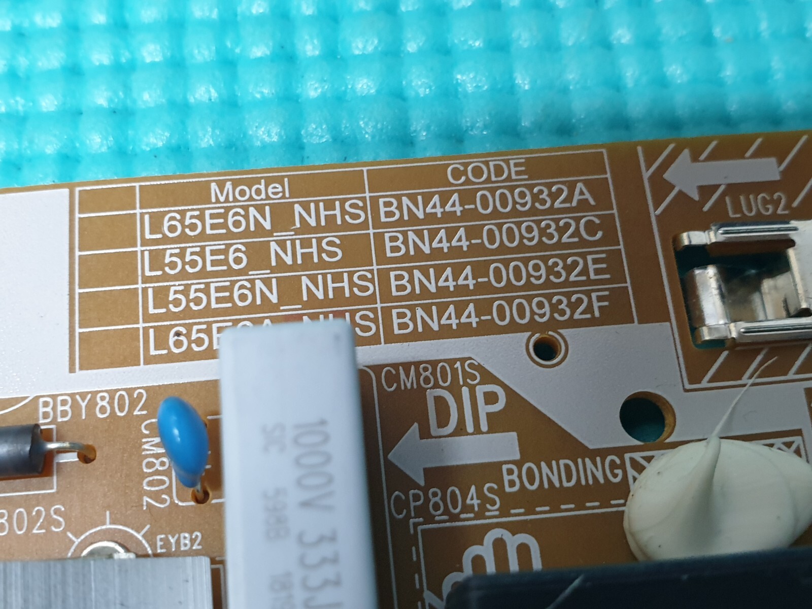 POWER SUPPLY BOARD FOR SAMSUNG UE65NU7100K UE65NU7400K TV BN44-00932A L65E6NHS - Image 2