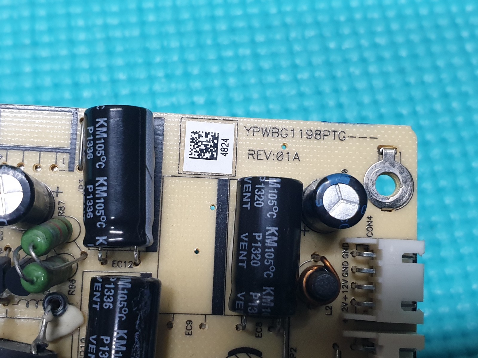 POWER SUPPLY PSU LOGIK L32HED13A TV YPWBG1198PTG REV:01A E181900(C) Y1AP3A1105T - Image 6