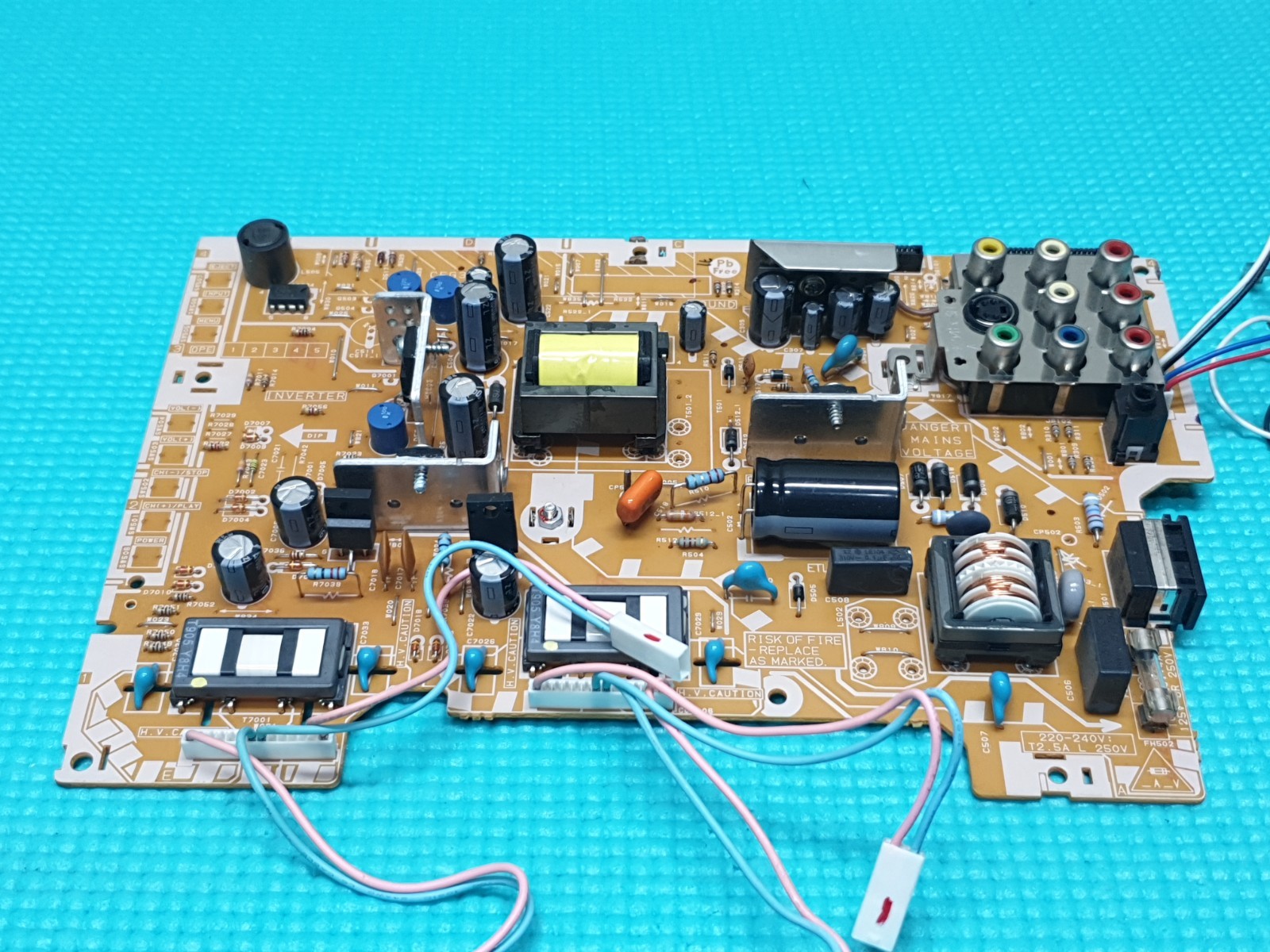 POWER SUPPLY PSU FOR TOSHIBA 19DV555DB 19" LCD TV CEG362A 3 181824056851 - Image 6