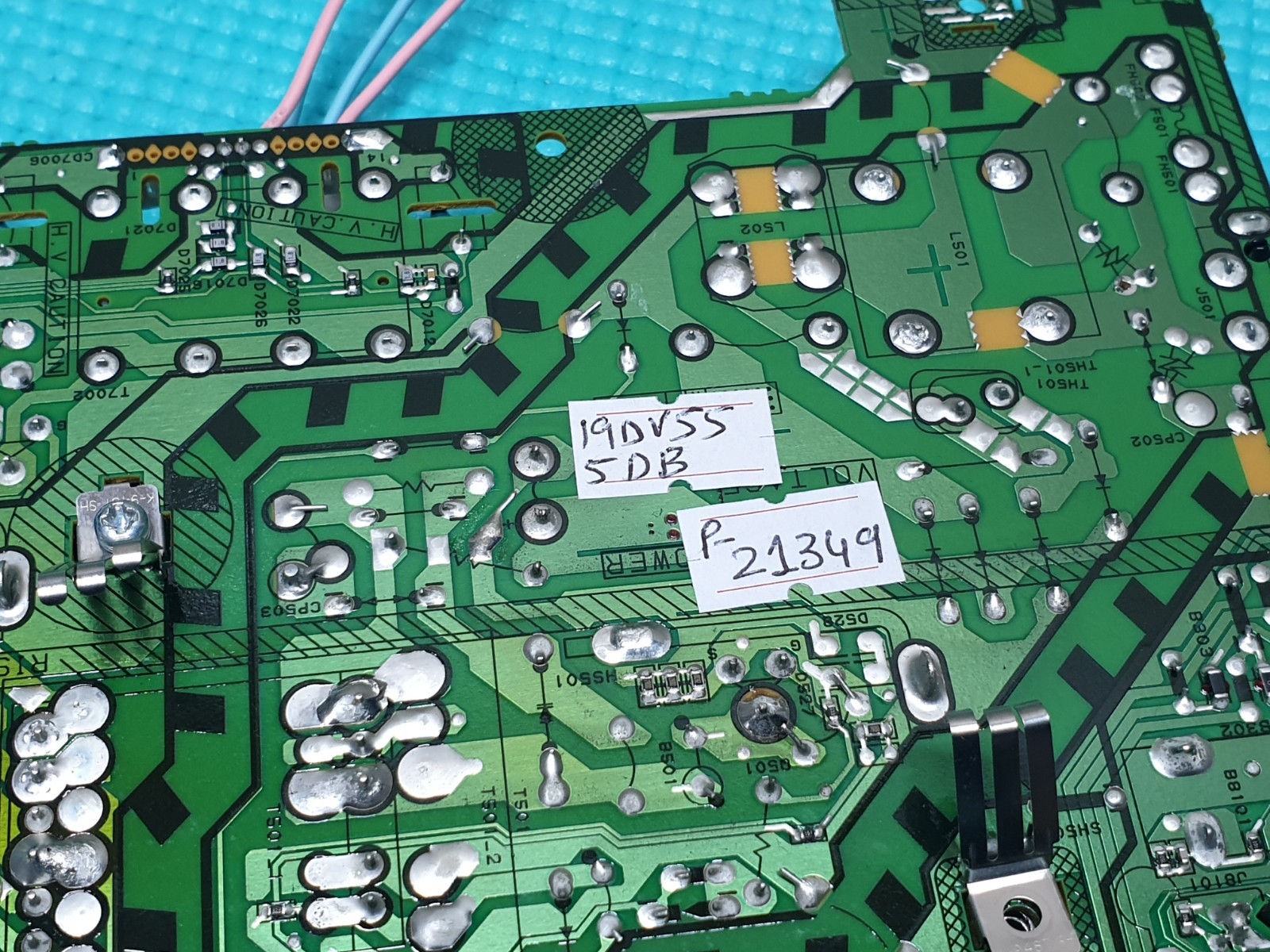 POWER SUPPLY PSU FOR TOSHIBA 19DV555DB 19" LCD TV CEG362A 3 181824056851 - Image 13