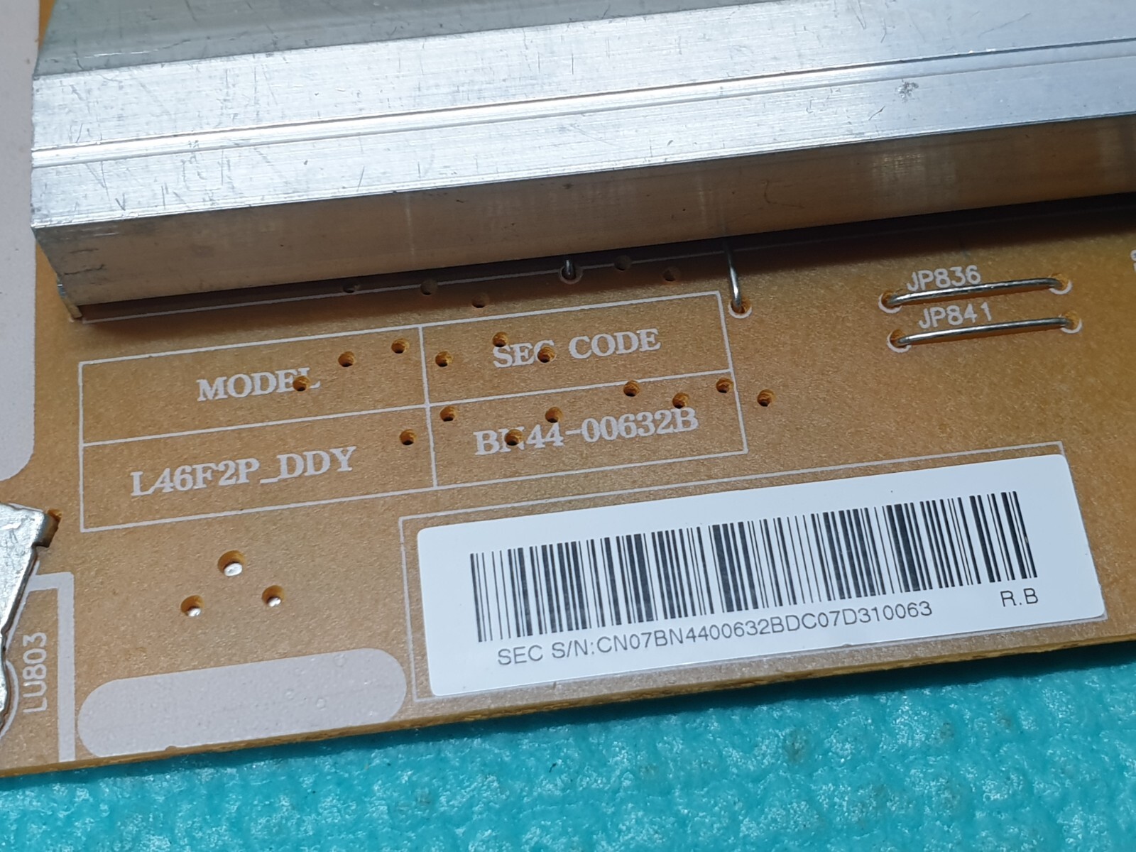 POWER SUPPLY BOARD PSU SAMSUNG UE46F7000ST 46" LED TV BN44-00632B L46F2P_DDY - Image 2