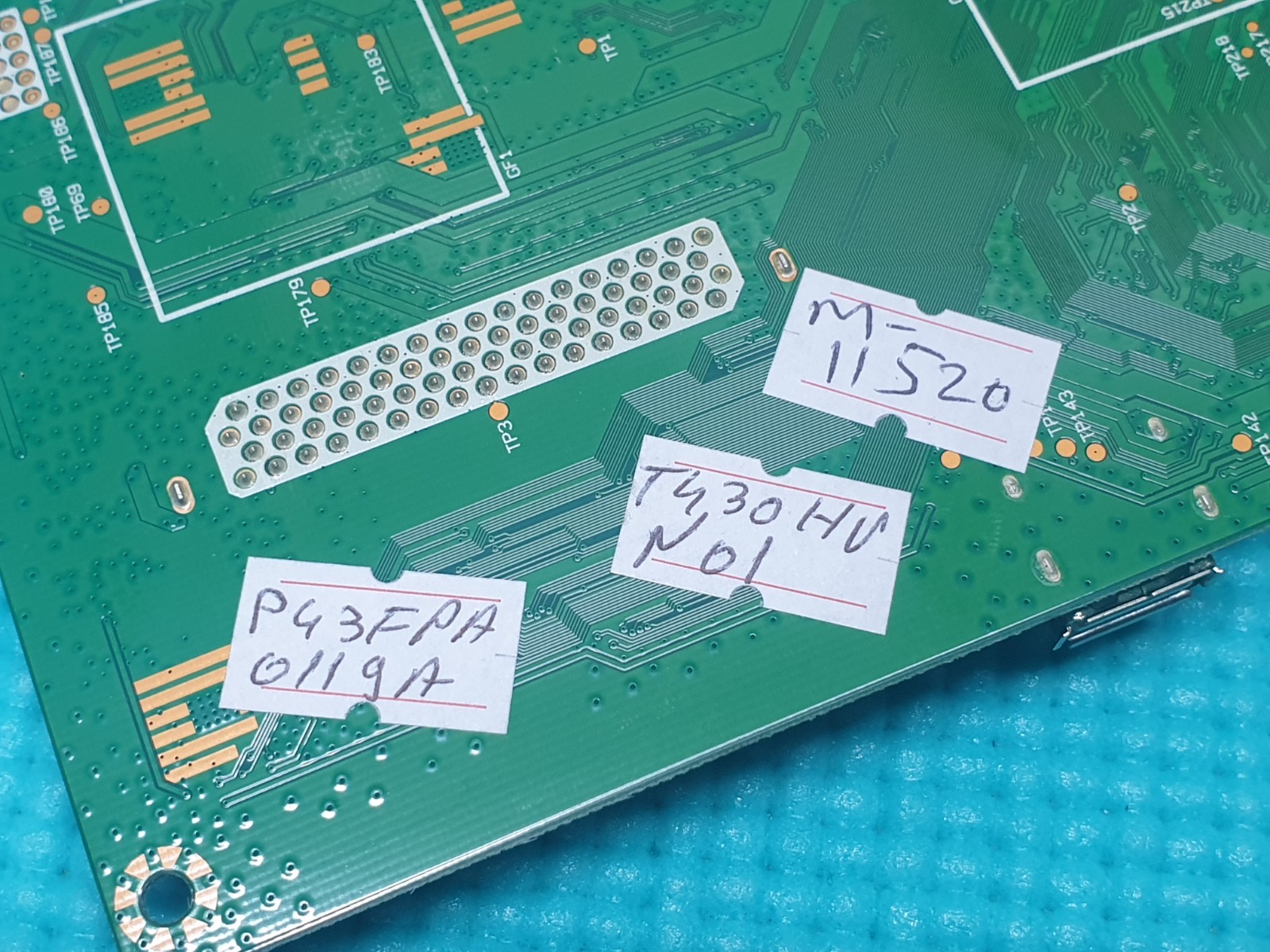 MAIN AV BOARD MB POLAROID P43FPA0119A LED TV 17MB211S 23604483 SCREEN:T430HVN01 - Image 4