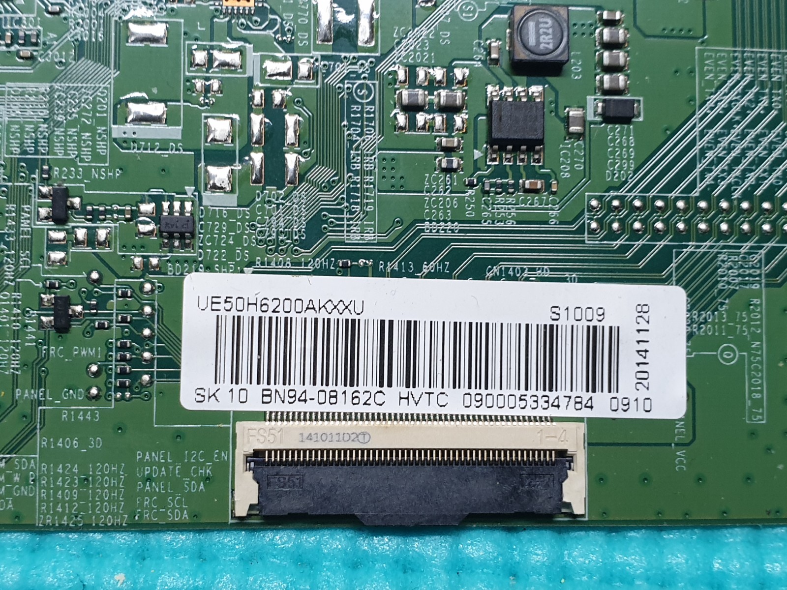 MAIN AV BOARD MB SAMSUNG UE50H6200AK TV BN40-00288B BN94-08162C SCREEN:V500HJ3 - Image 4