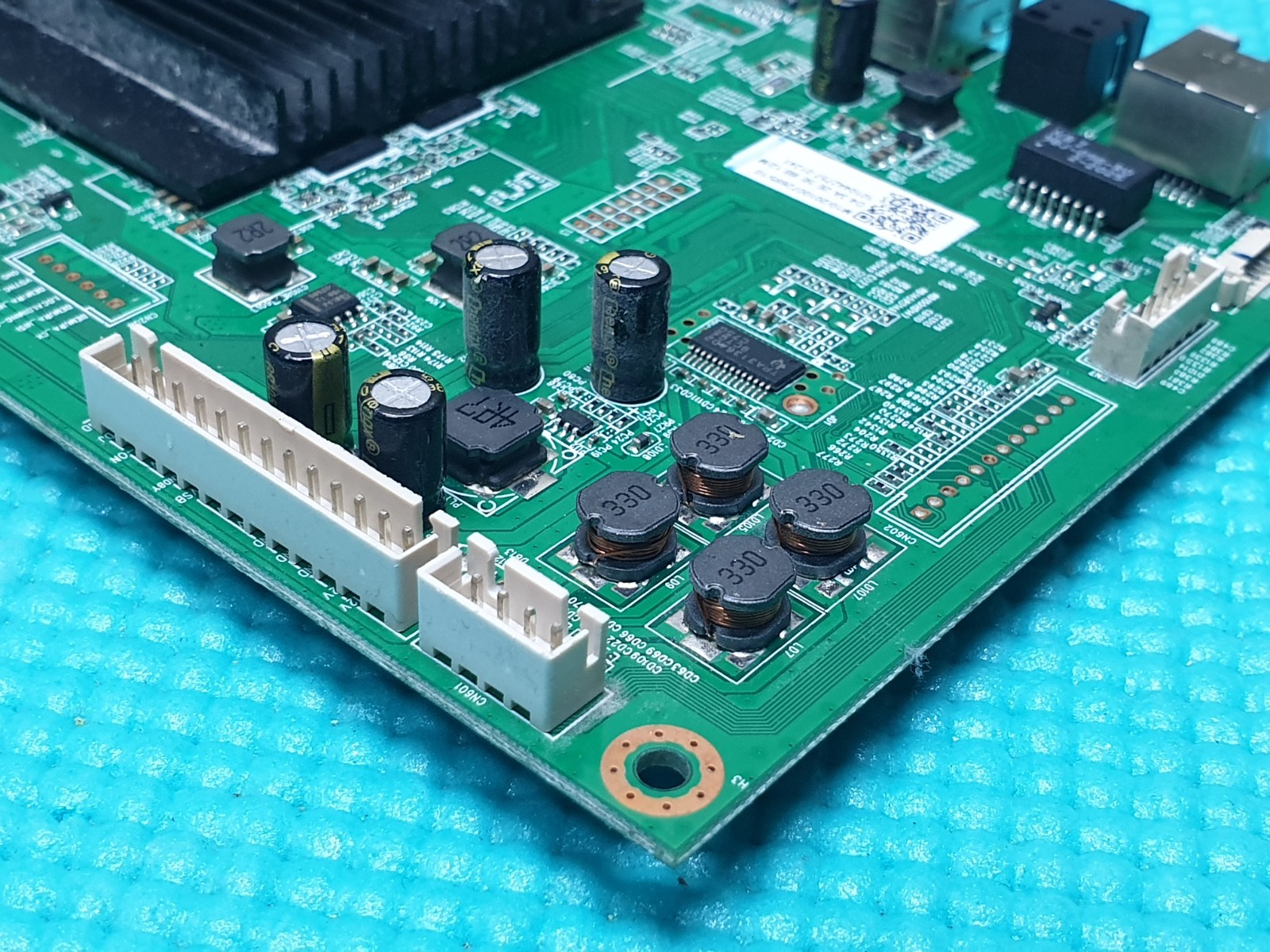 MAIN AV BOARD MB JVC LT-55CA890 55" LED TV MS68860-ZC01-01 SCREEN:LSC550FN11 - Image 3