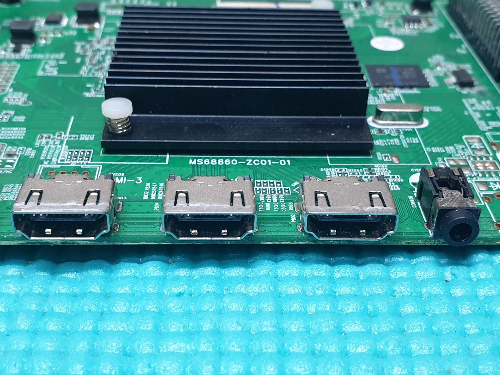 MAIN AV BOARD MB JVC LT-55CA890 55" LED TV MS68860-ZC01-01 SCREEN:LSC550FN11 - Image 5