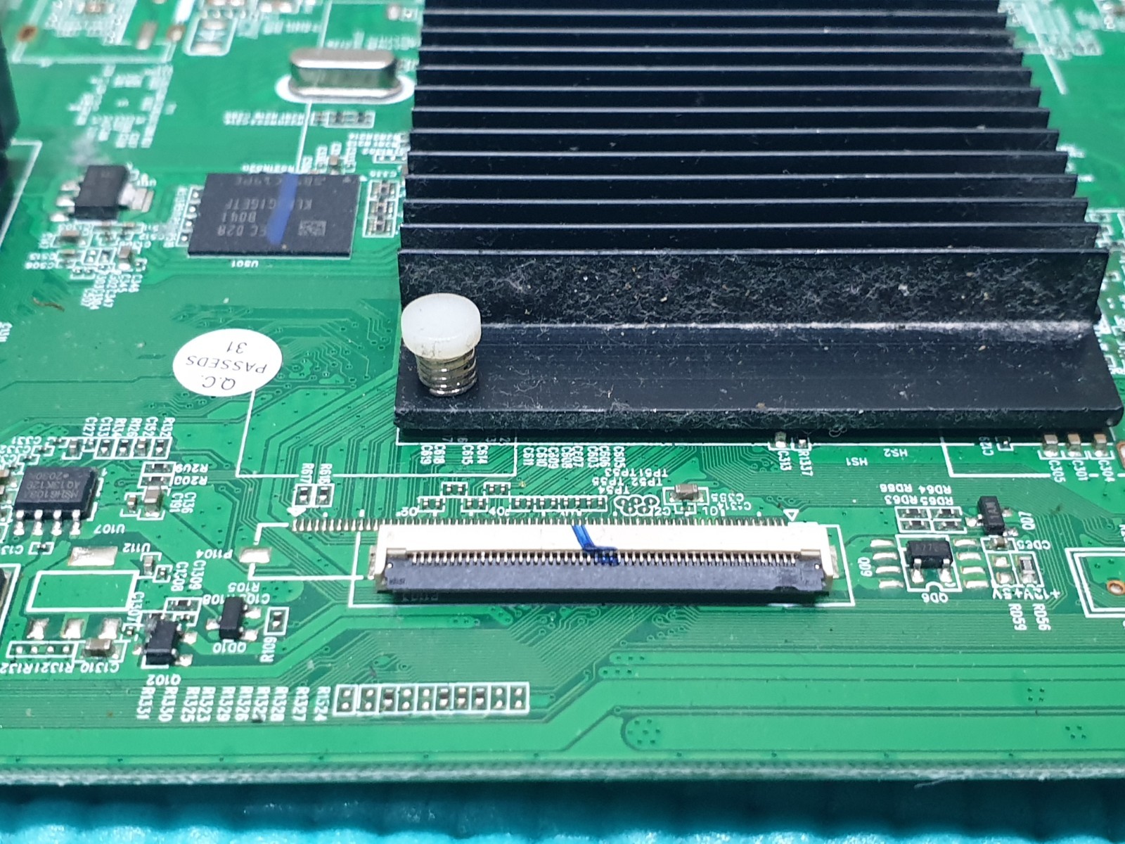 MAIN AV BOARD MB JVC LT-55CA890 55" LED TV MS68860-ZC01-01 SCREEN:LSC550FN11 - Image 7