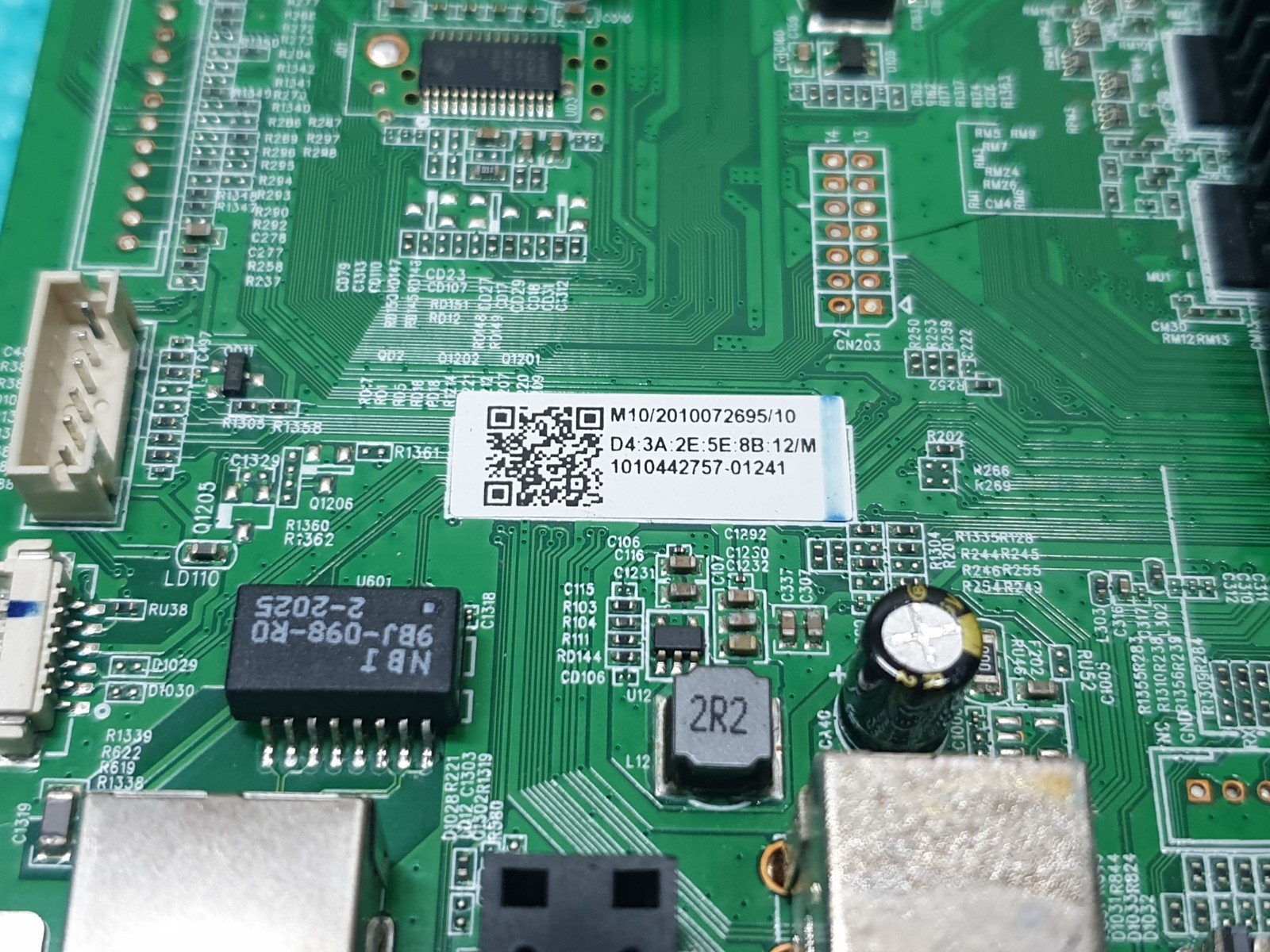 MAIN AV BOARD MB JVC LT-55CA890 55" LED TV MS68860-ZC01-01 SCREEN:LSC550FN11 - Image 8