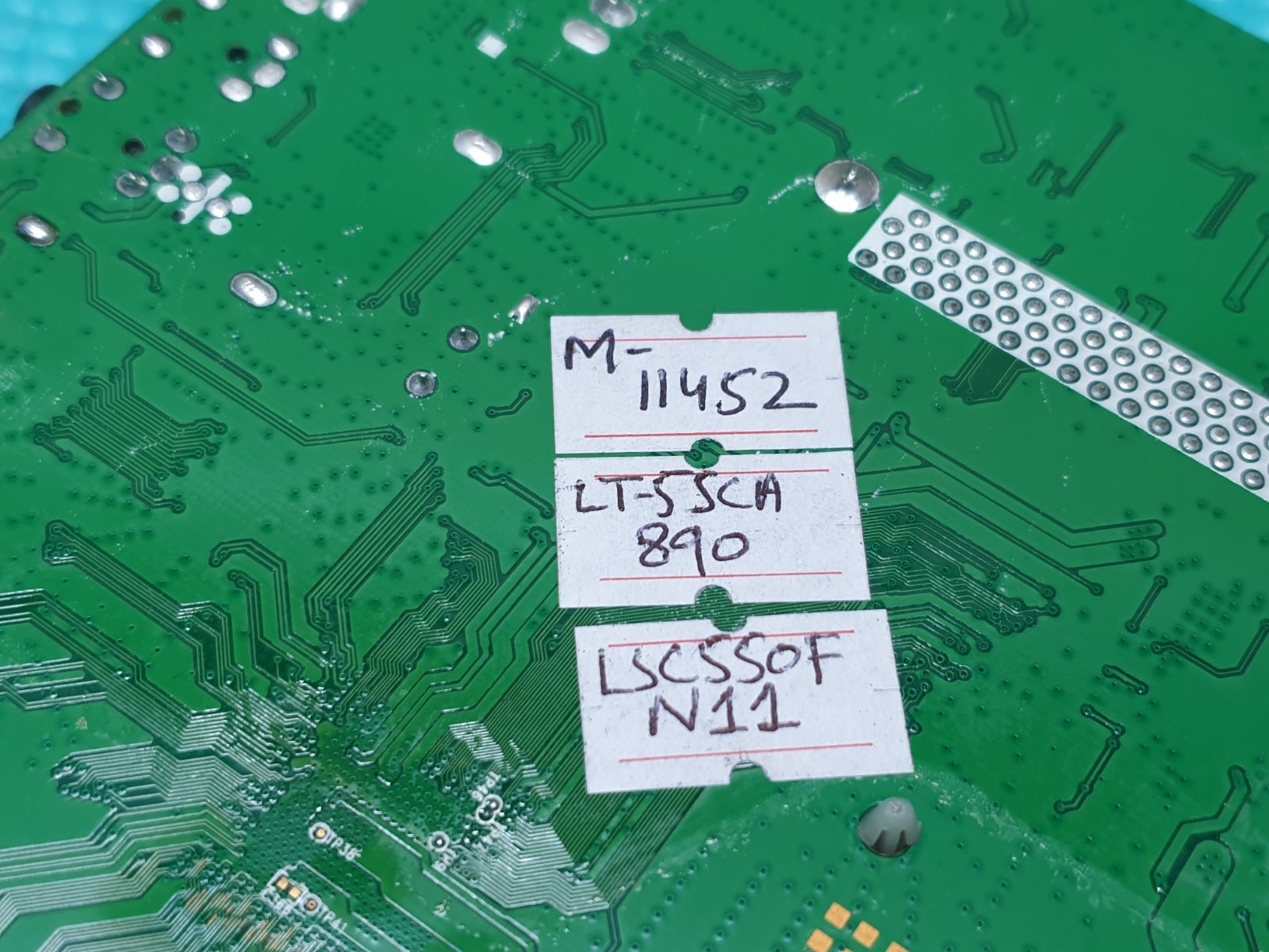 MAIN AV BOARD MB JVC LT-55CA890 55" LED TV MS68860-ZC01-01 SCREEN:LSC550FN11 - Image 10