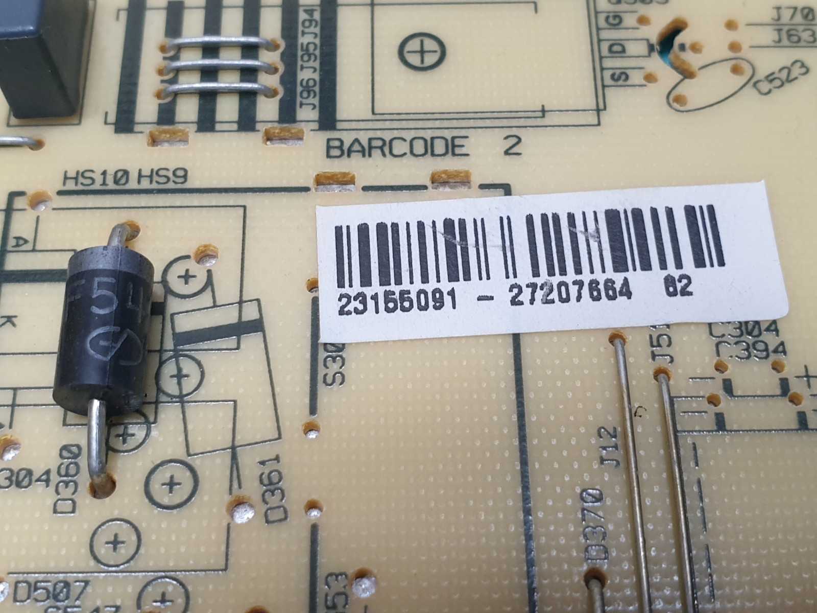 POWER SUPPLY PSU 39180FHDLED 50HYT62U 50273SMFHD LED TV VESTEL 17IPS20 23155091 - Image 5