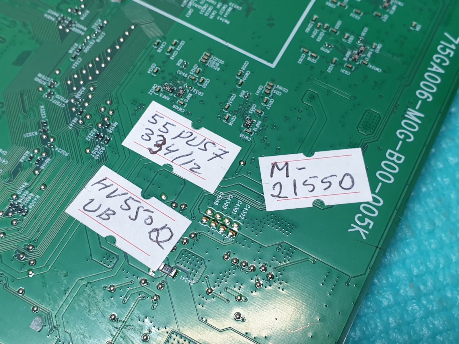 MAIN AV BOARD MB PHILIPS 55PUS7334/12 TV 715GA006-M0G-B00-005K SCREEN:HV550QUB - Image 7