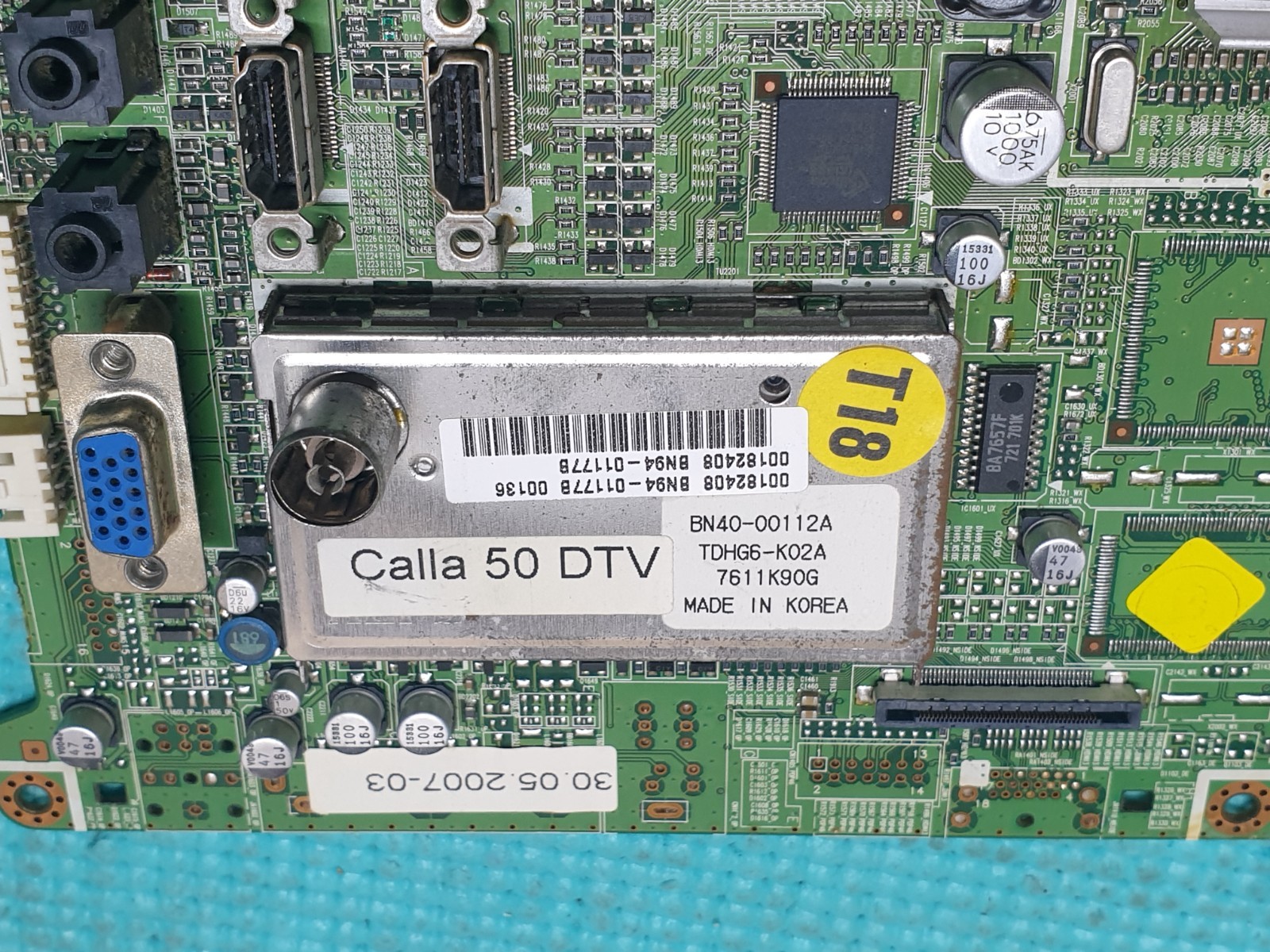 MAIN AV BOARD MB SAMSUNG PS-50Q97HD 50Q97HD PLASMA TV BN40-00112A BN94-01177B - Image 3