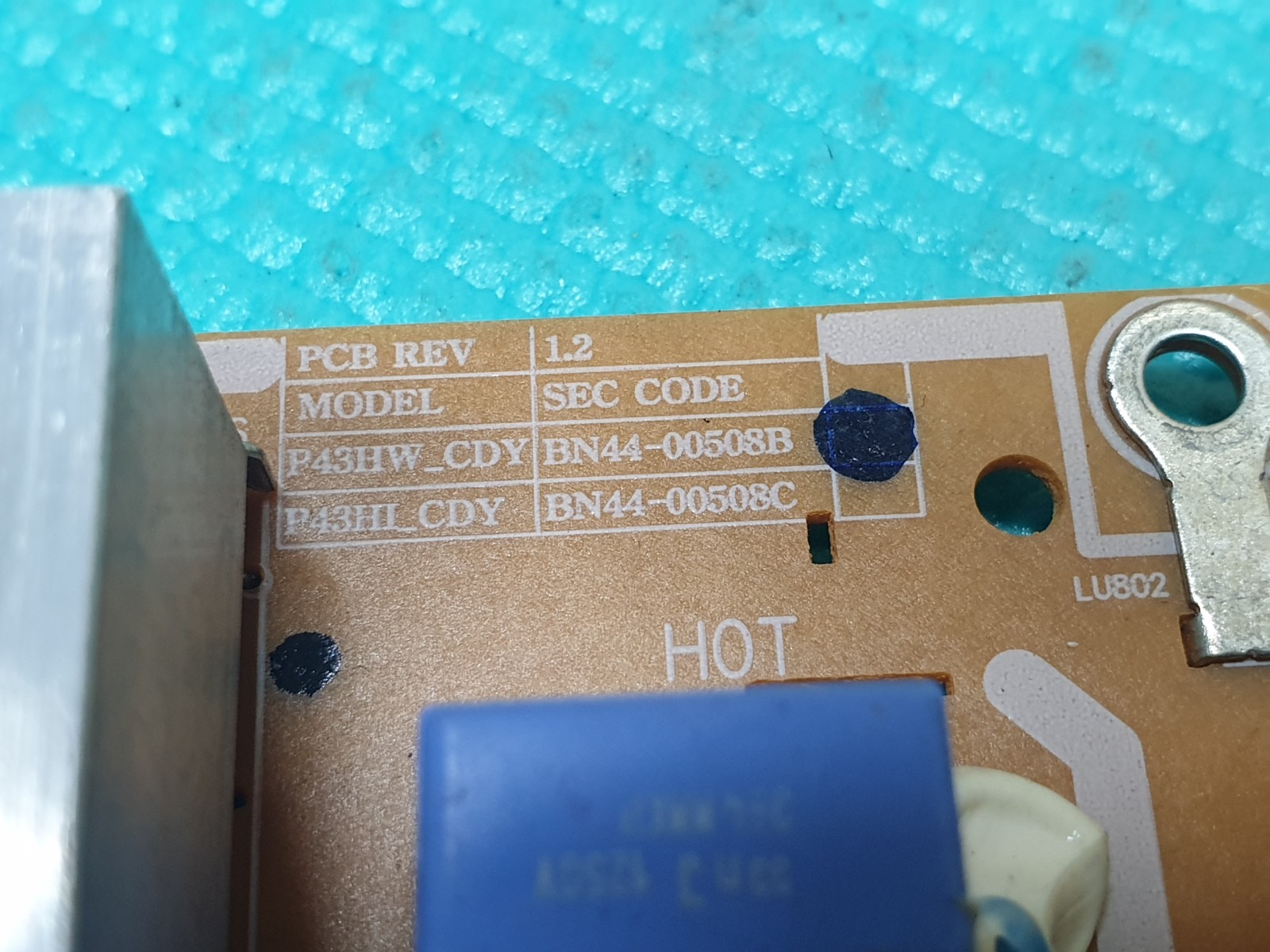 POWER SUPPLY PSU SAMSUNG PS43E450A1W 43" PLASMA TV P43HW_CDY BN44-00508B - Image 2