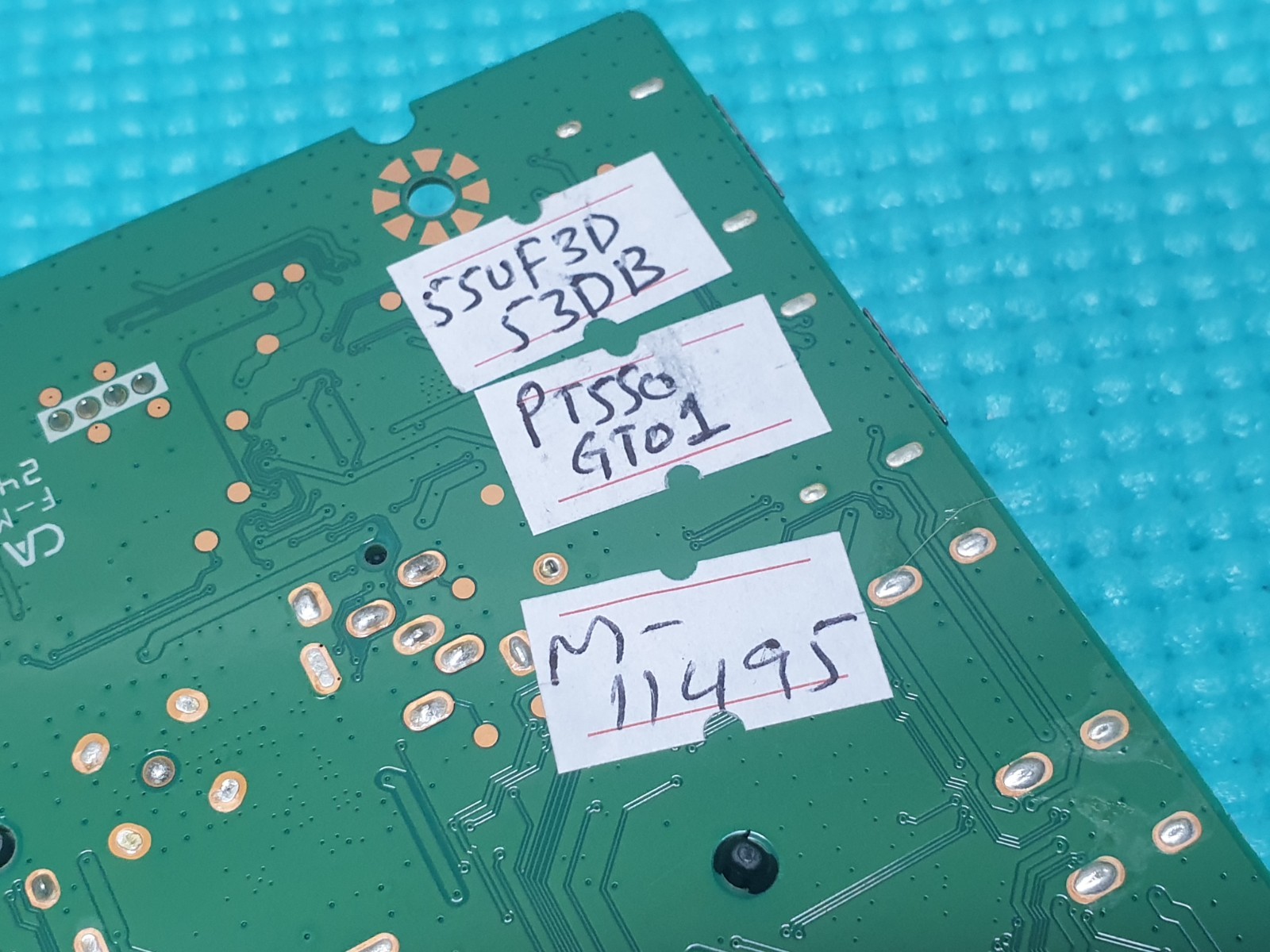 MAIN AV BOARD MB TOSHIBA 55UF3D53DB LED TV 17MB180E 23893913 SCREEN:PT550GT01 - Image 4