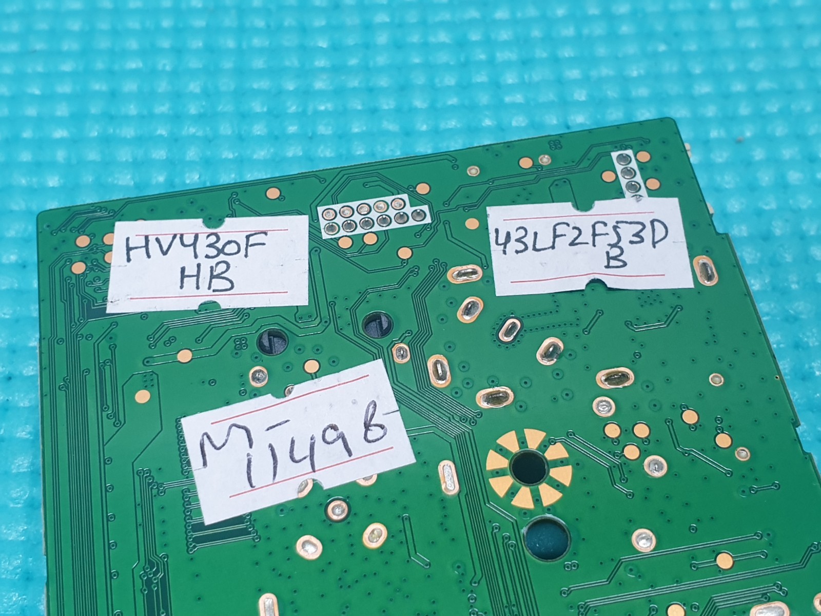 MAIN AV BOARD MB TOSHIBA 43LF2F53DB 43" LED TV 17MB481 23973487 SCREEN:HV430FHB - Image 4