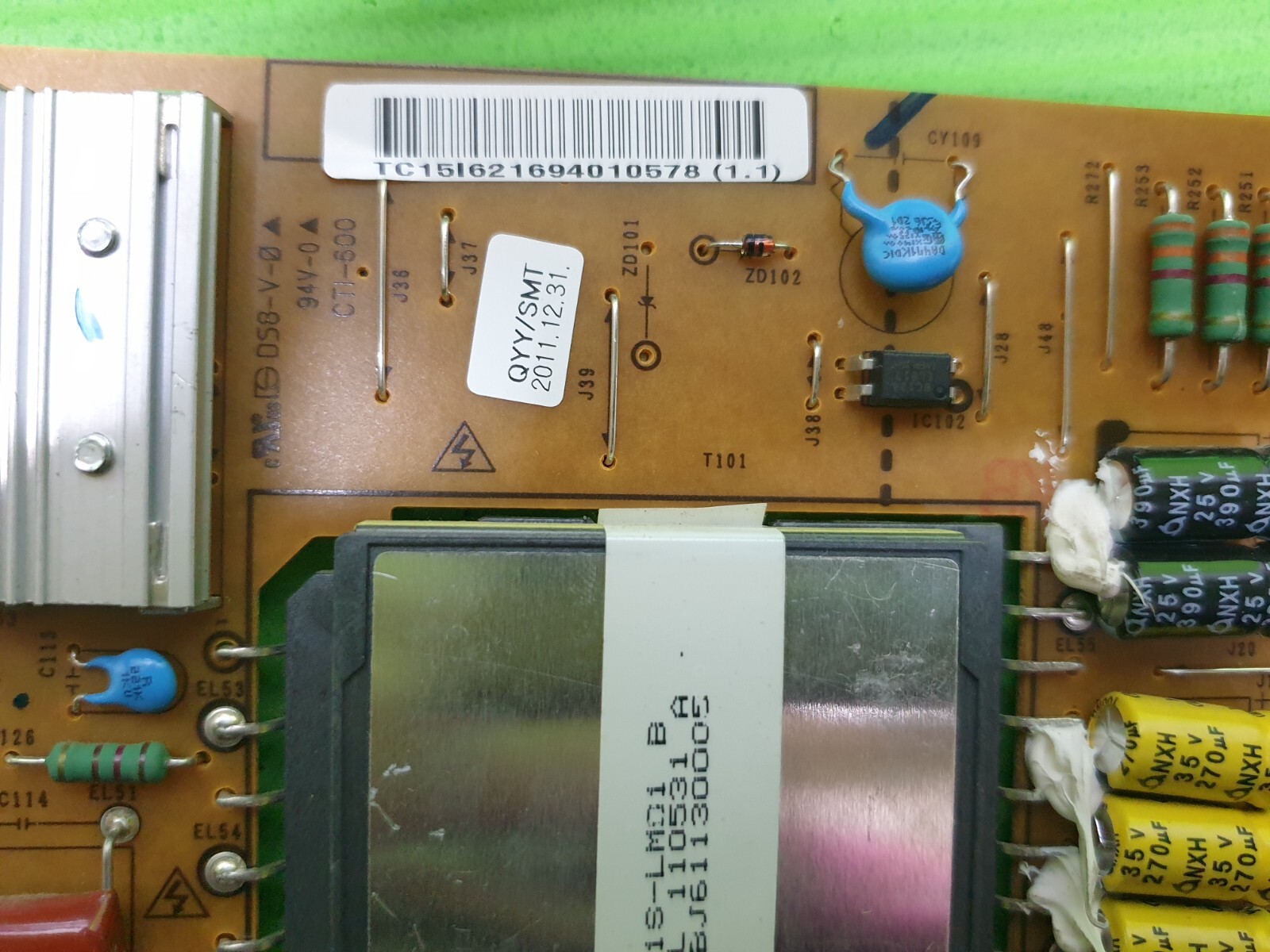 POWER SUPPLY BOARD PSU FOR LG 32LW4500 32" TV EAX62865601/8 LGP3237-11SP - Image 4