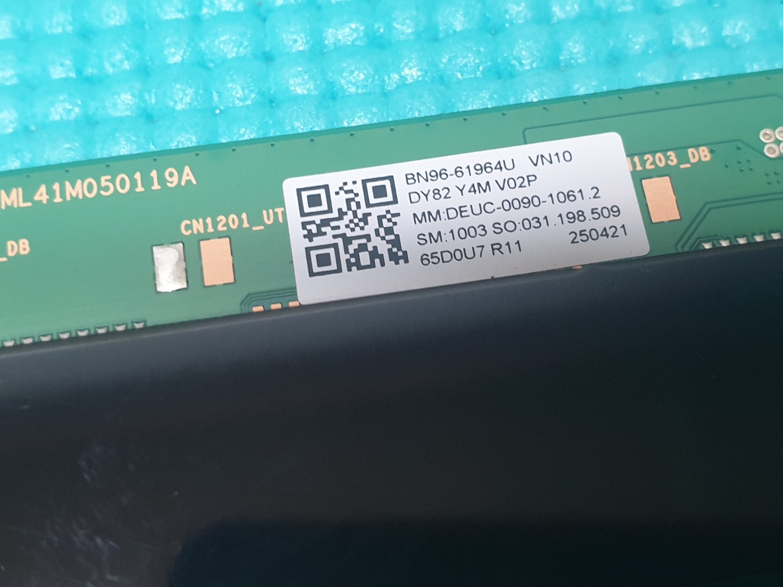 MAIN AV BOARD MB SAMSUNG UE65U7000FK TV BN96-61964U BN94-18630W SCREEN:ST6451D06 - Image 3